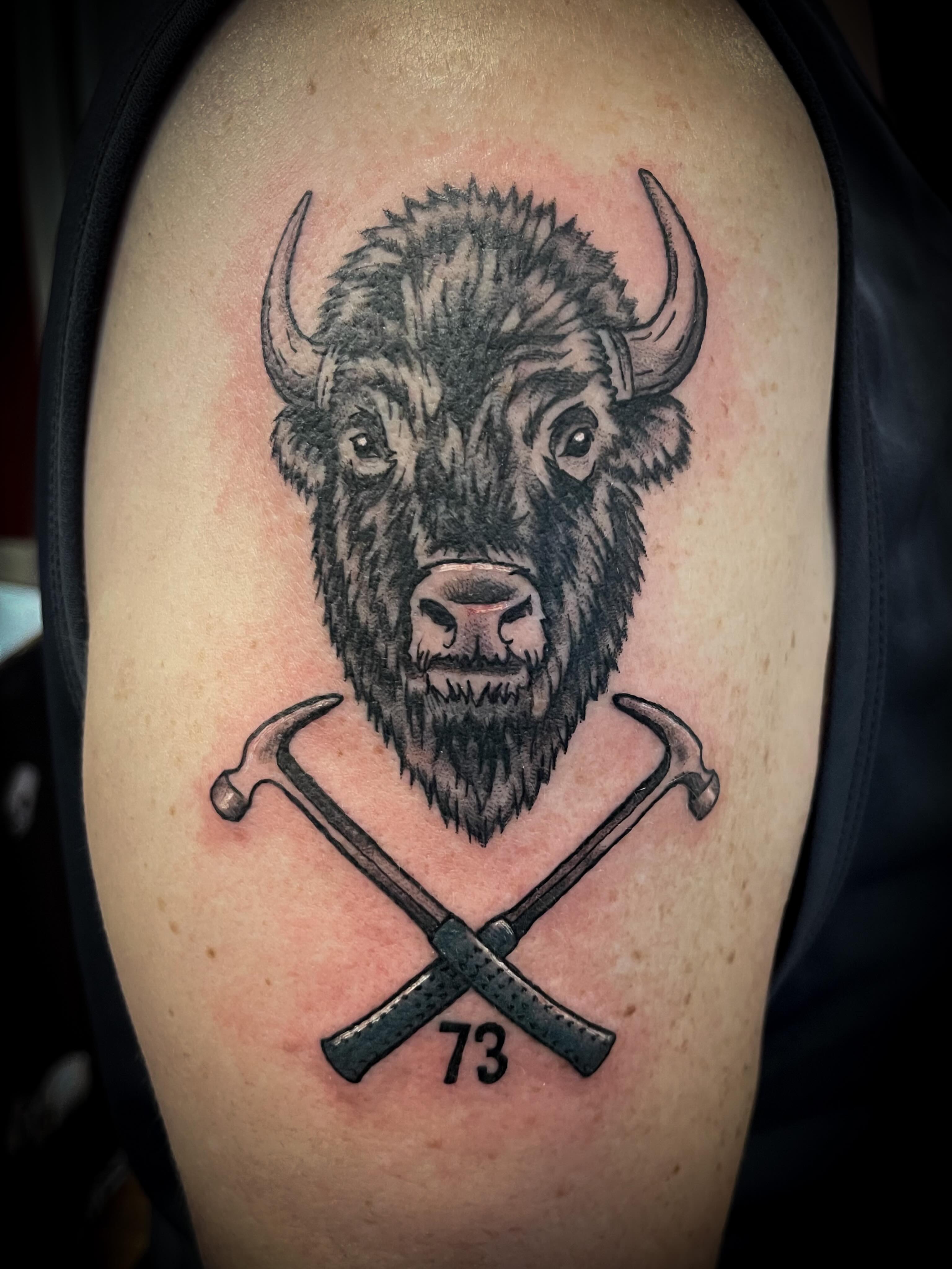 Tattoo by @staceybtattoos — black_and_grey, realism