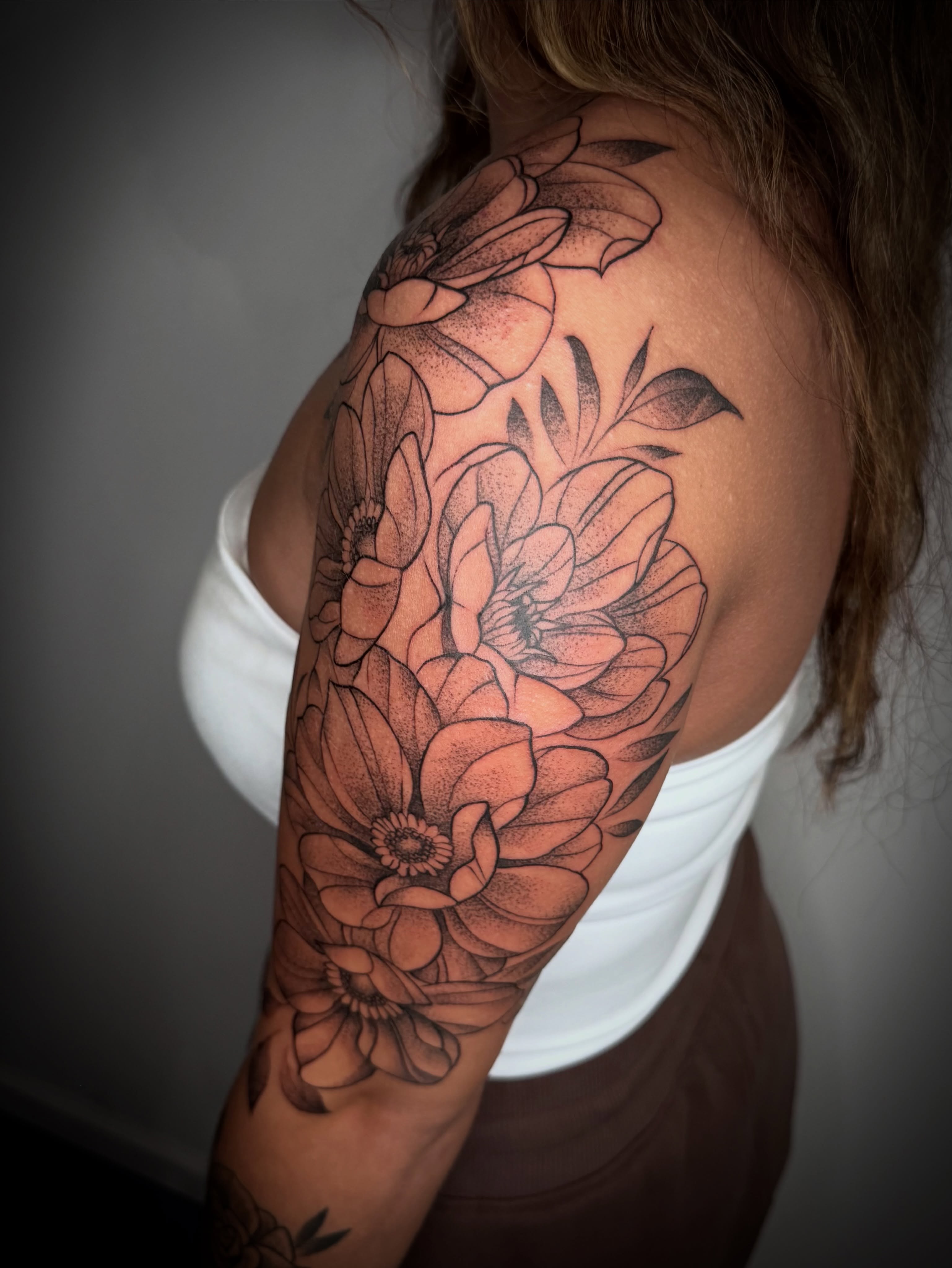 Tattoo by @weaponix — dotwork
