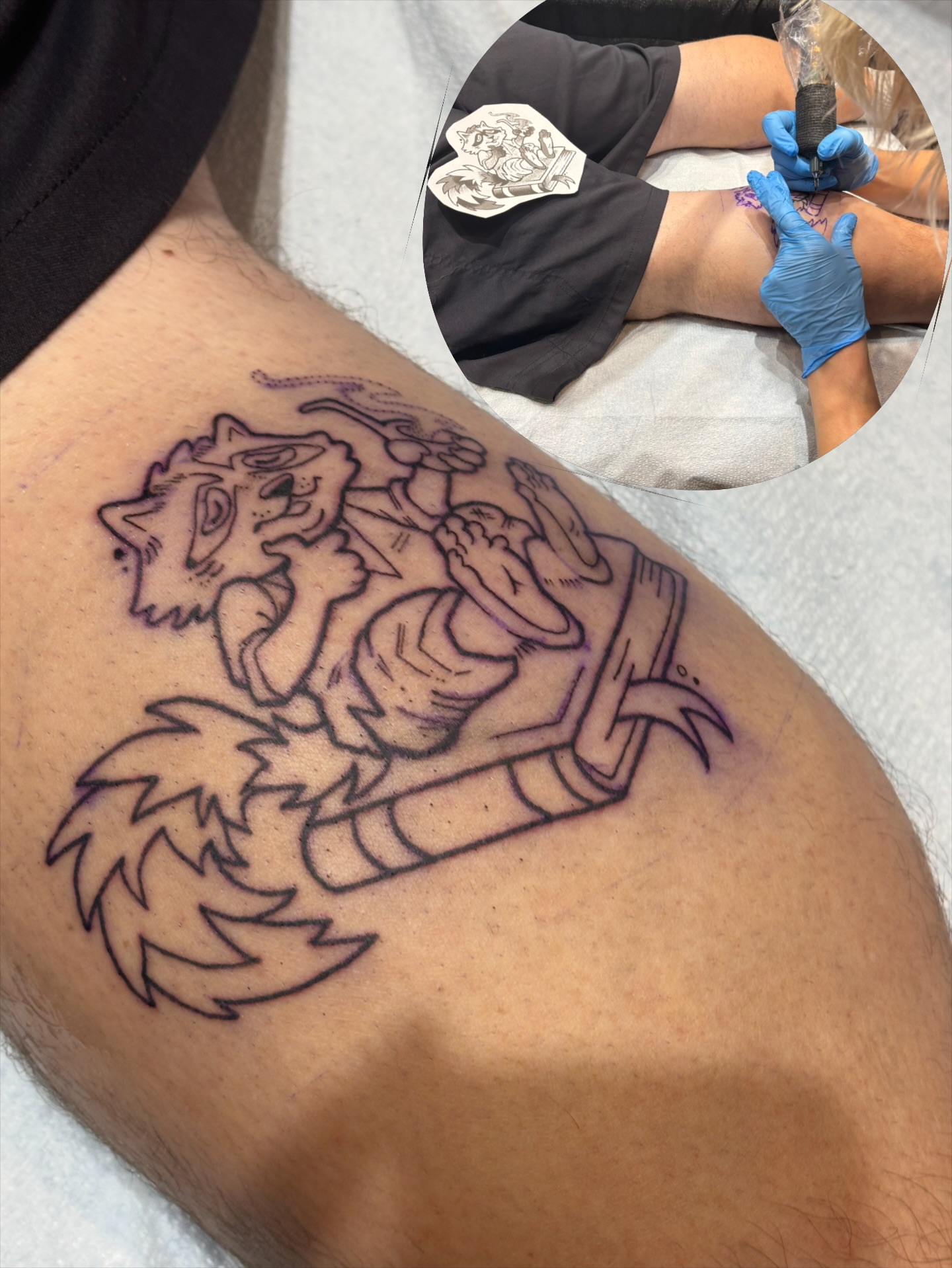 Tattoo by @smellsrotten — black_and_grey