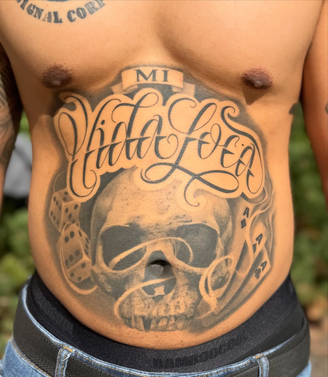 Tattoo by @tattoosbyjuju_ — black_and_grey
