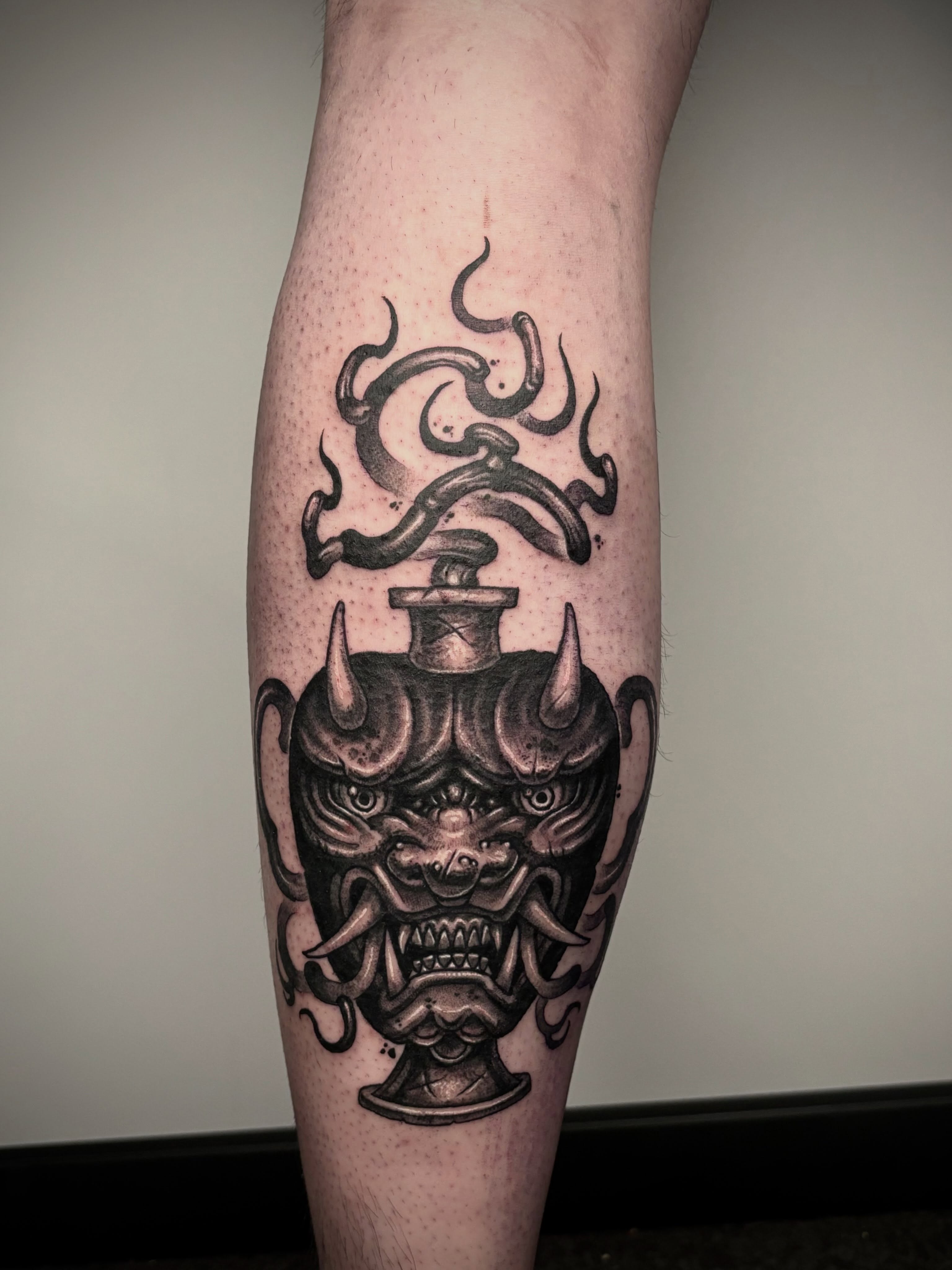 Tattoo by @blaggy__black — black_and_grey