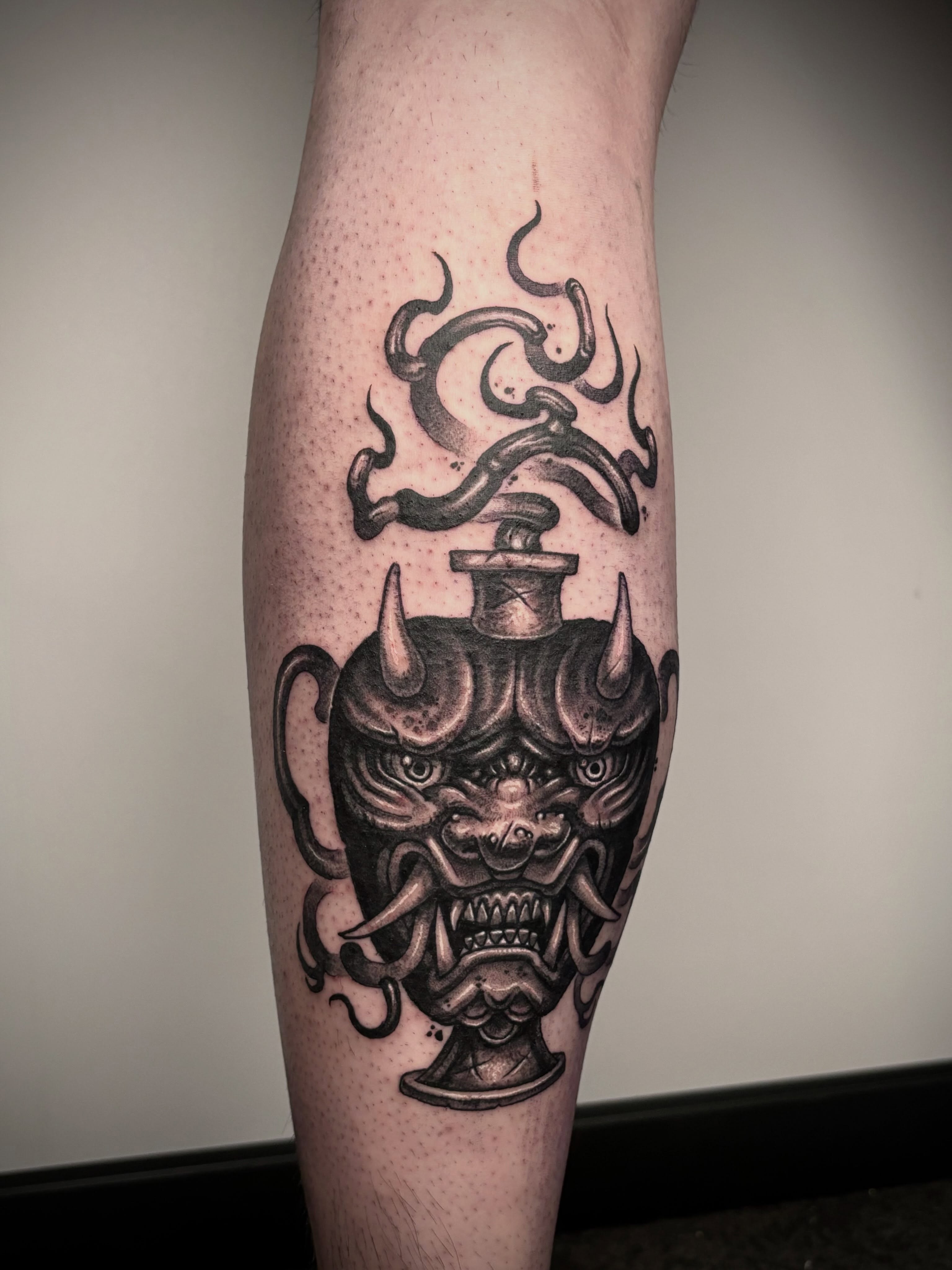 Tattoo by @blaggy__black — black_and_grey