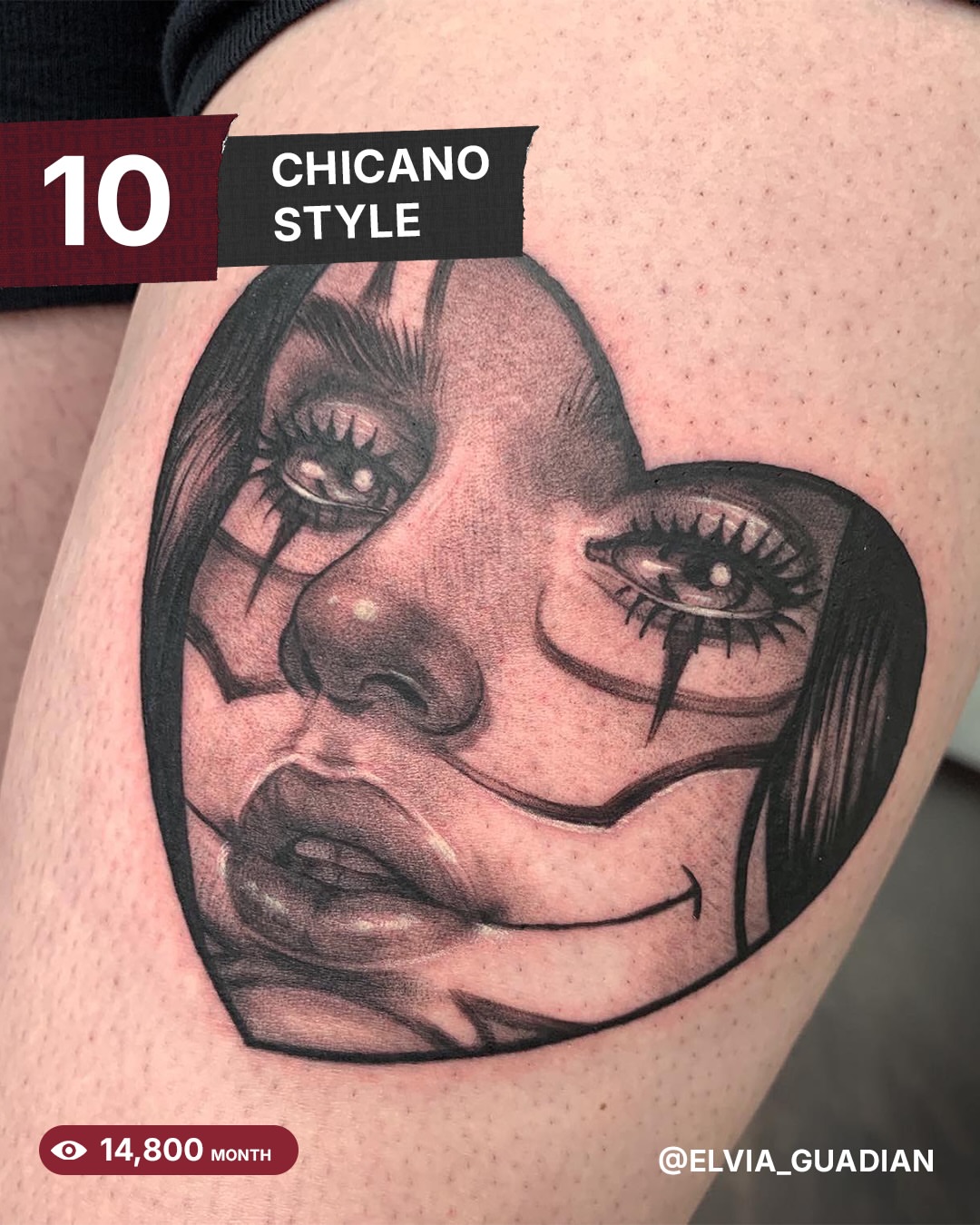 Tattoo by @chris_swenski_tattoo — chicano