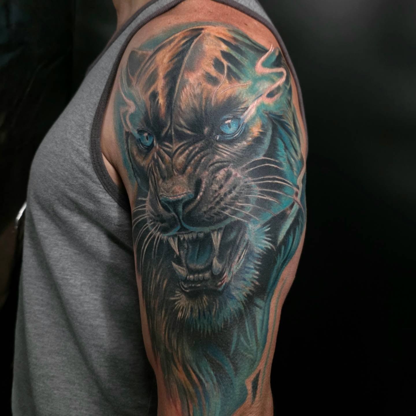 Tattoo by @_kosta_o — realism, dark_realism