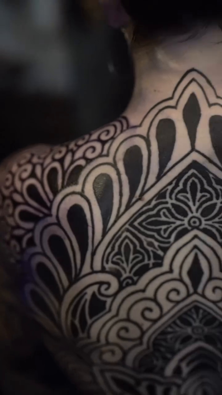 Ornamental mandala ornamental tattoo by Oliver kenton, San Diego, California