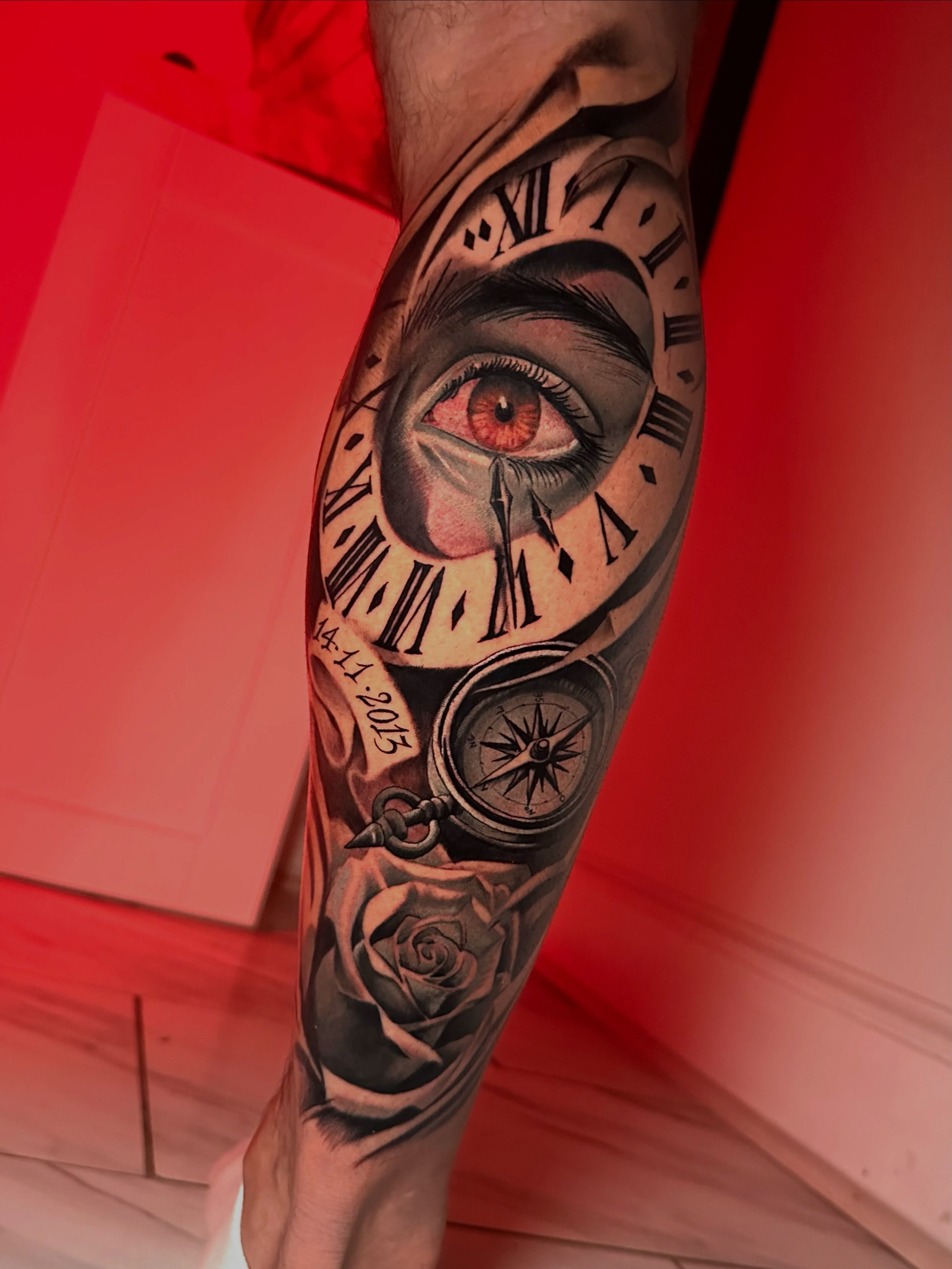 Tattoo by @markink__ β realism, dark_realism