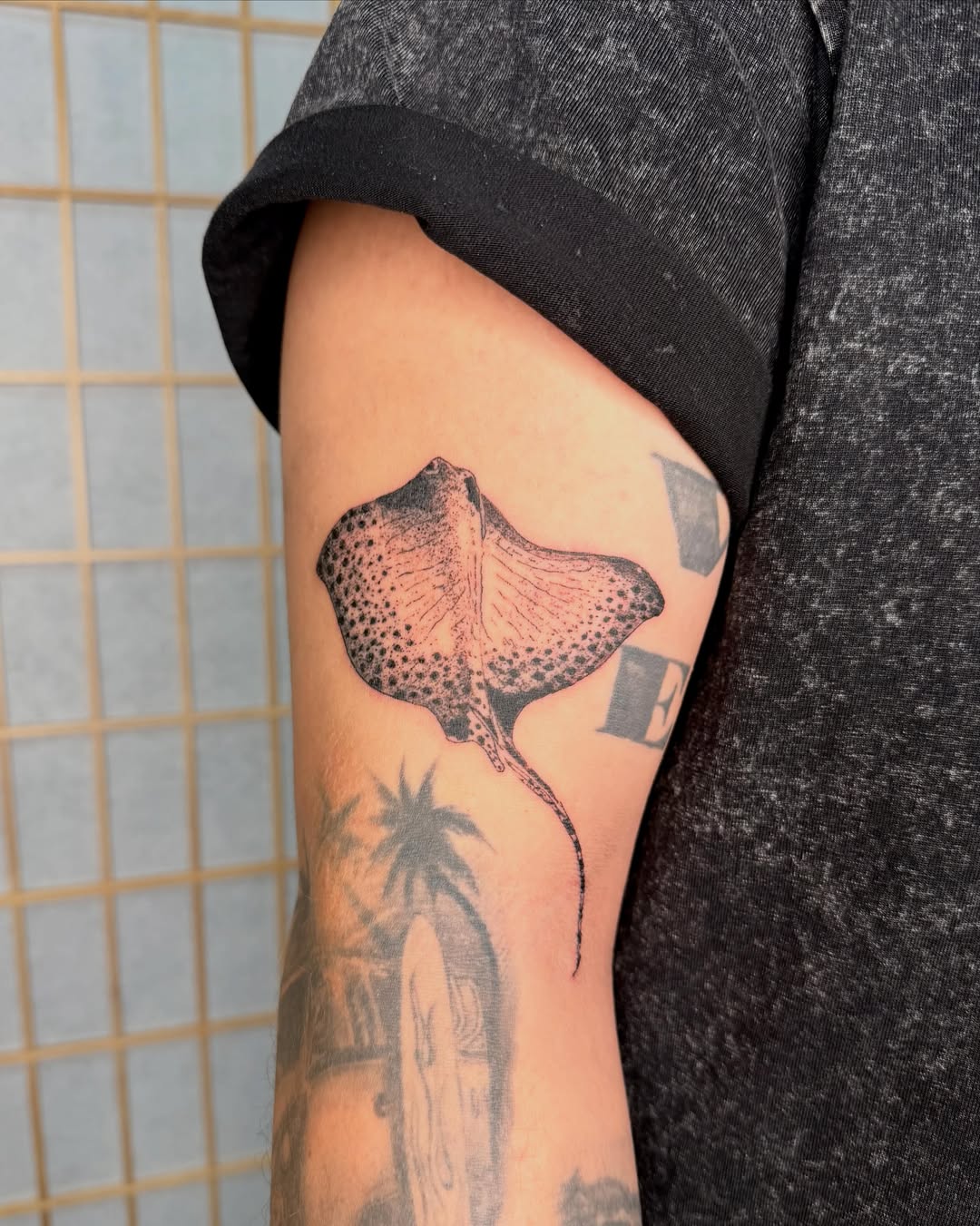 Tattoo by @slendels โ dotwork