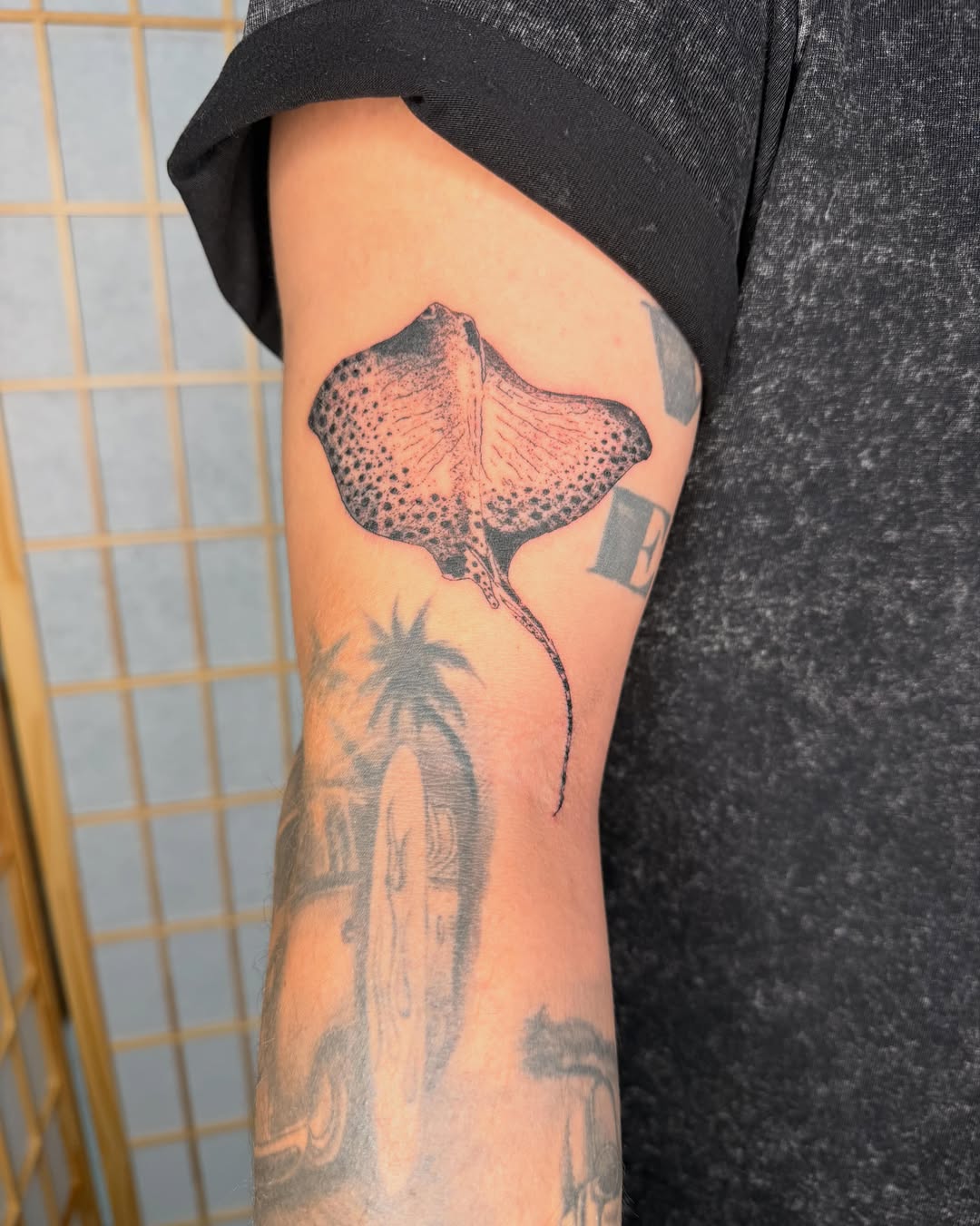 Tattoo by @slendels โ dotwork