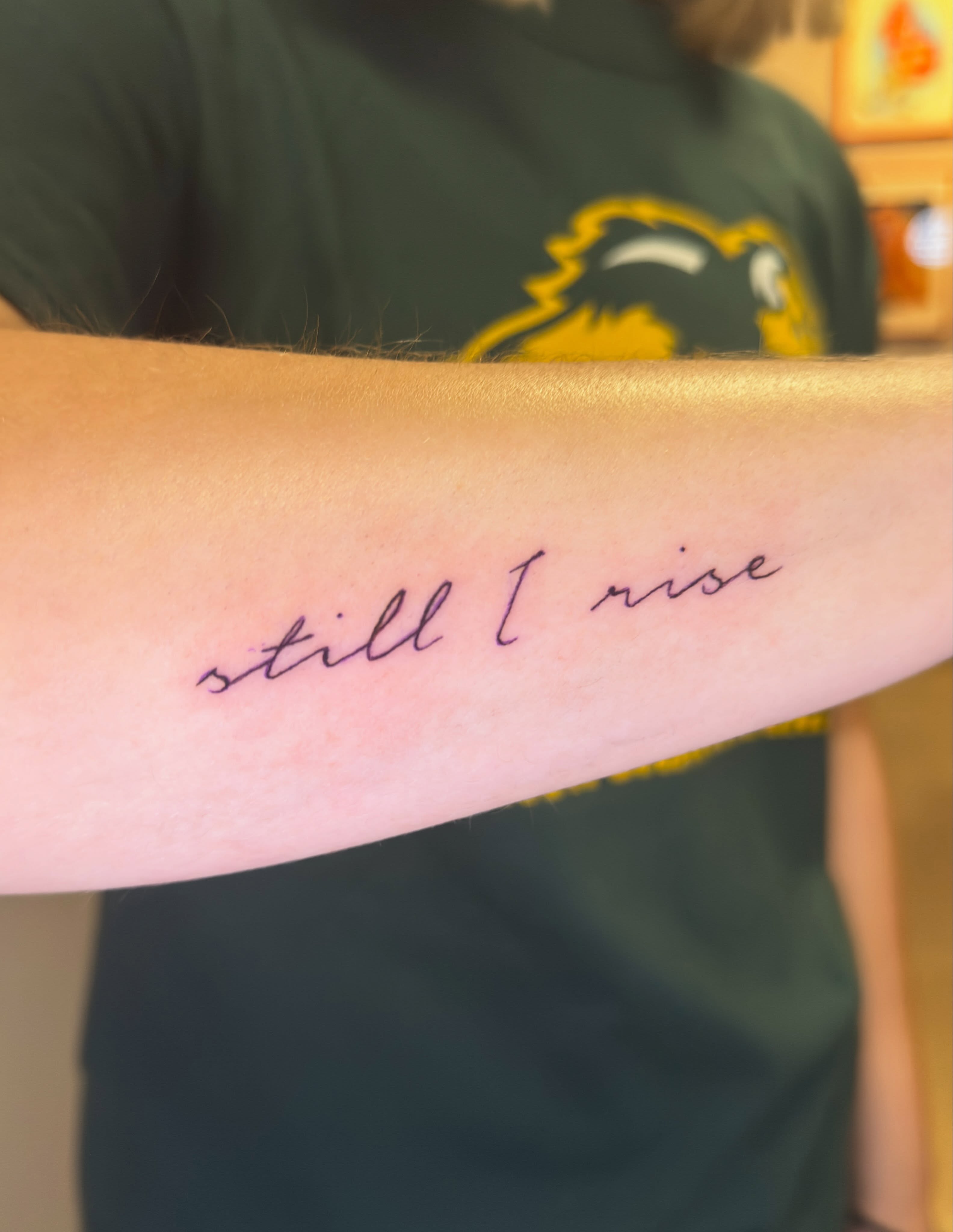 Tattoo by @tat2desirez β lettering_script