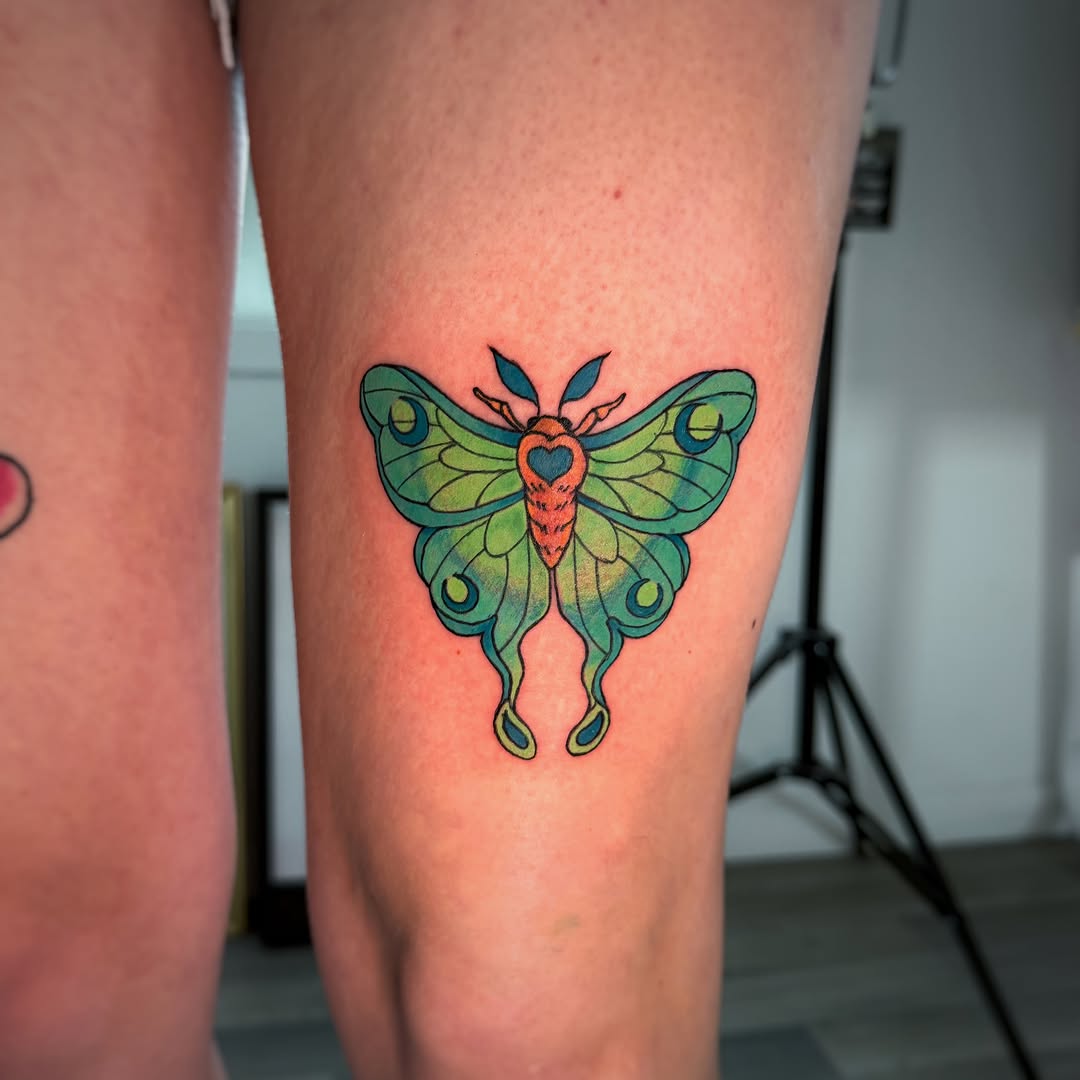 Tattoo by @loaftatts — watercolor
