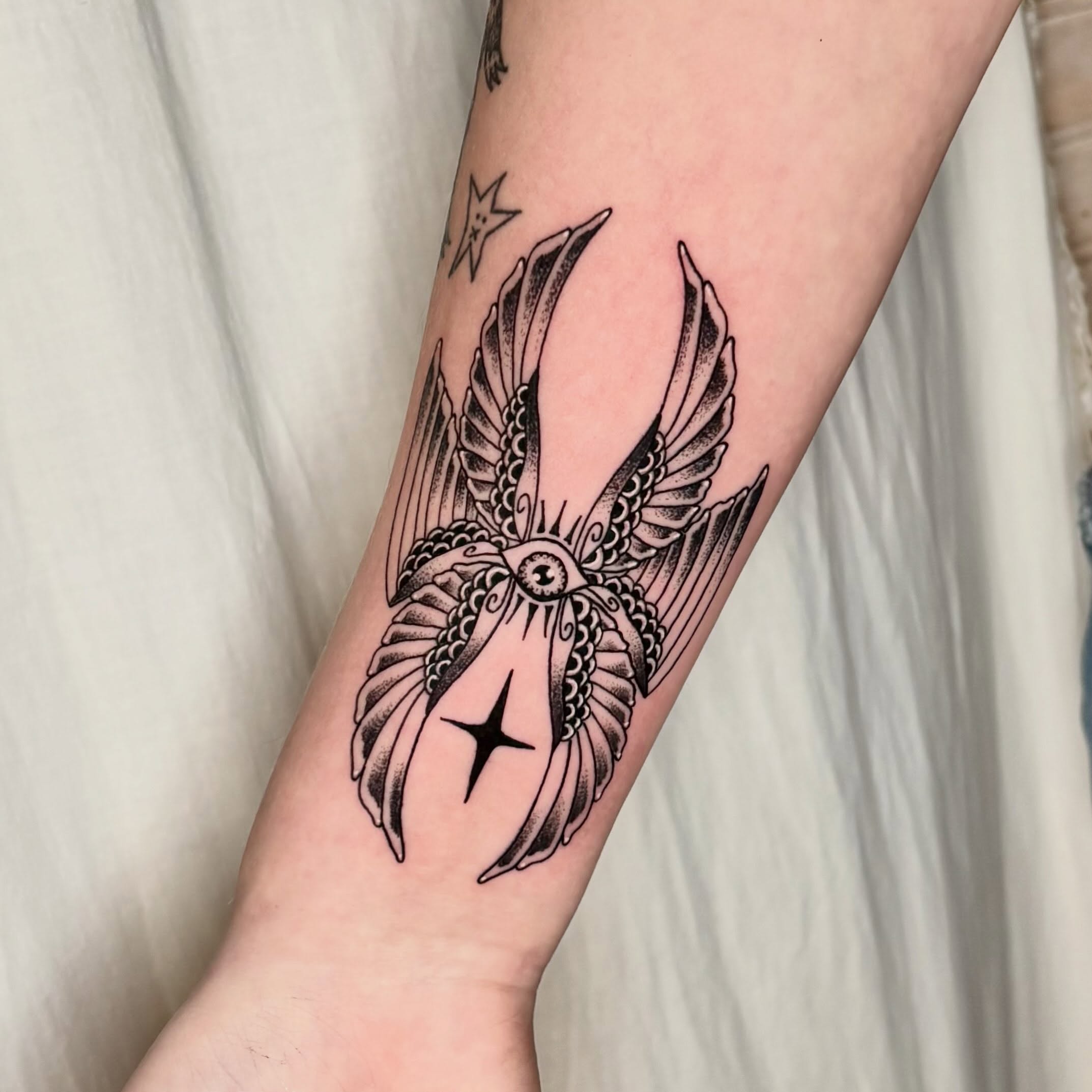 Tattoo by @threethornstattoo — neo_traditional