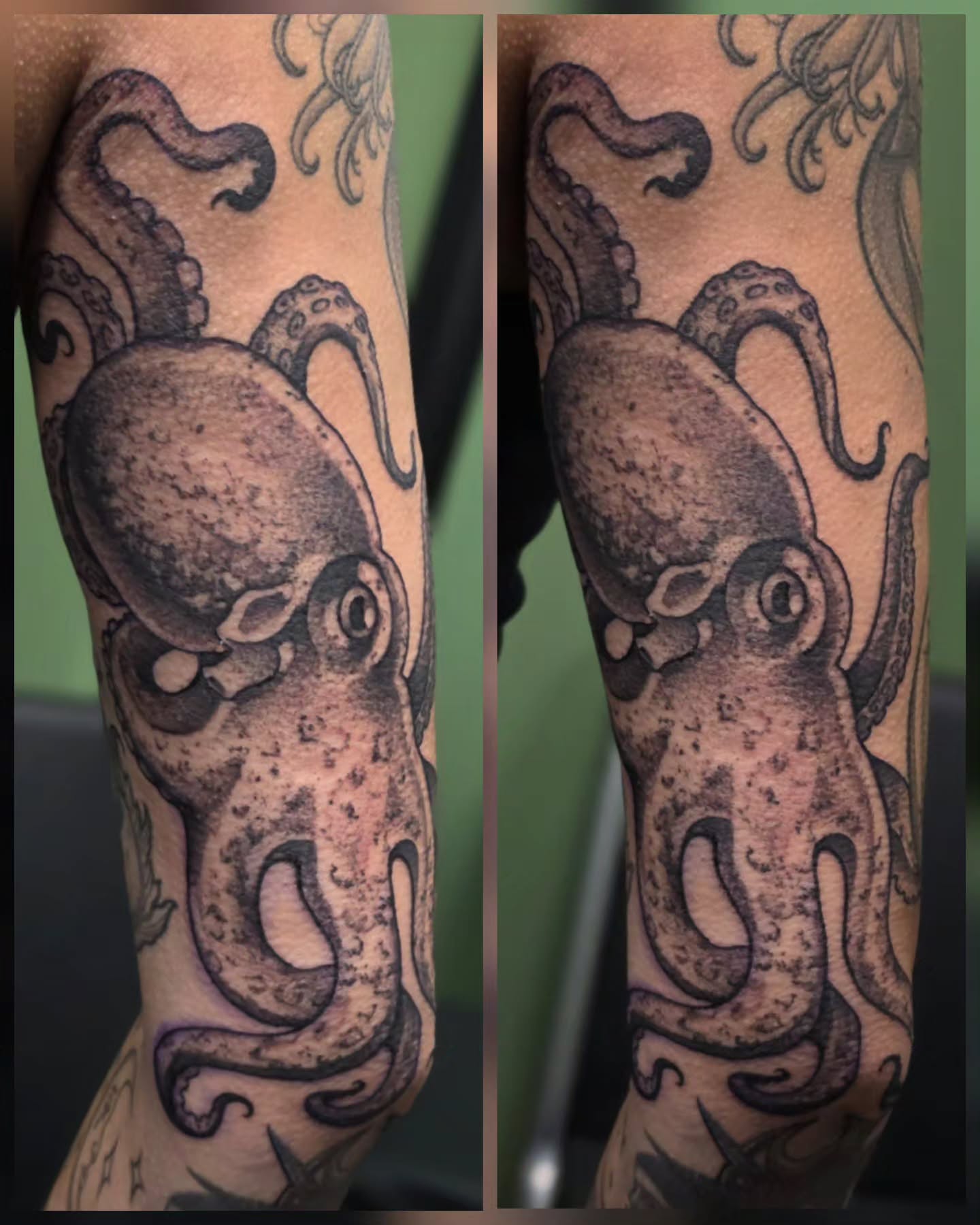 Tattoo by @lizz_zee — black_and_grey