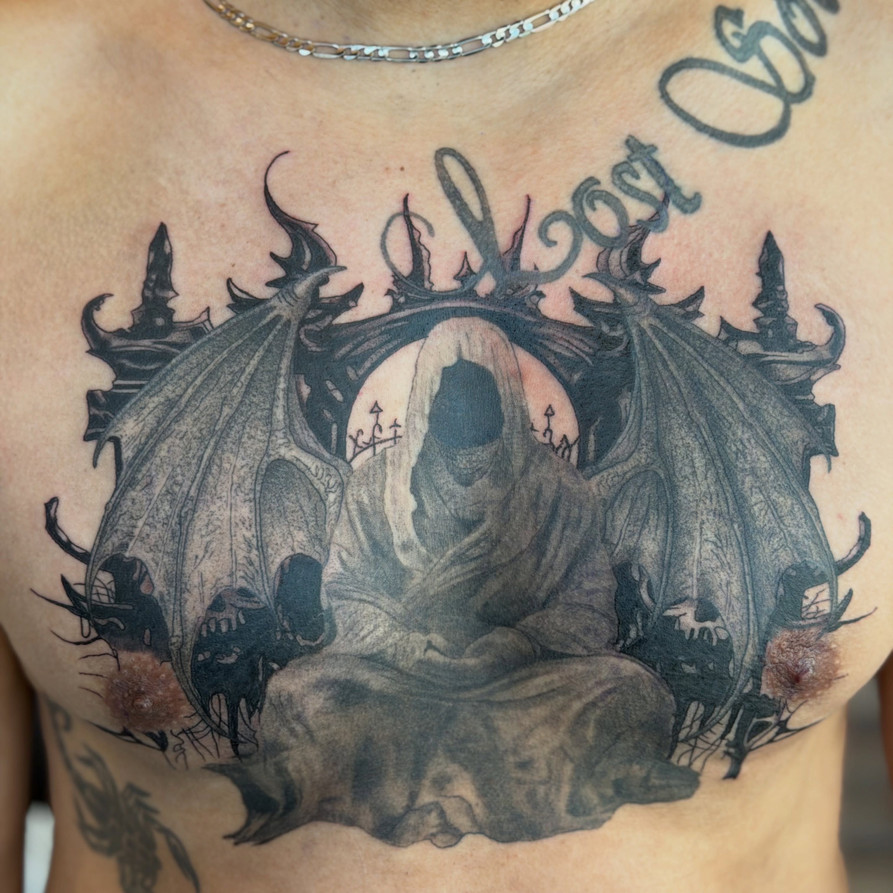 Tattoo by @loveyoutodeathtattoo — dark_realism