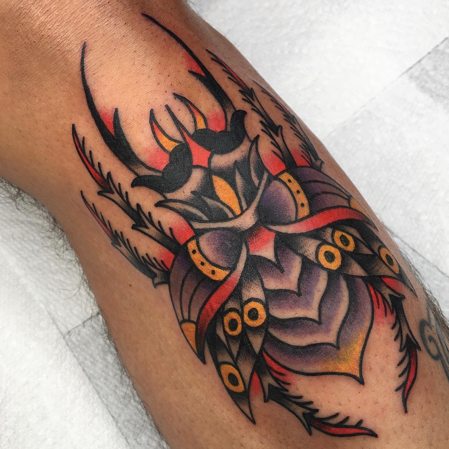 Tattoo by @marcpellantattoo — american_traditional