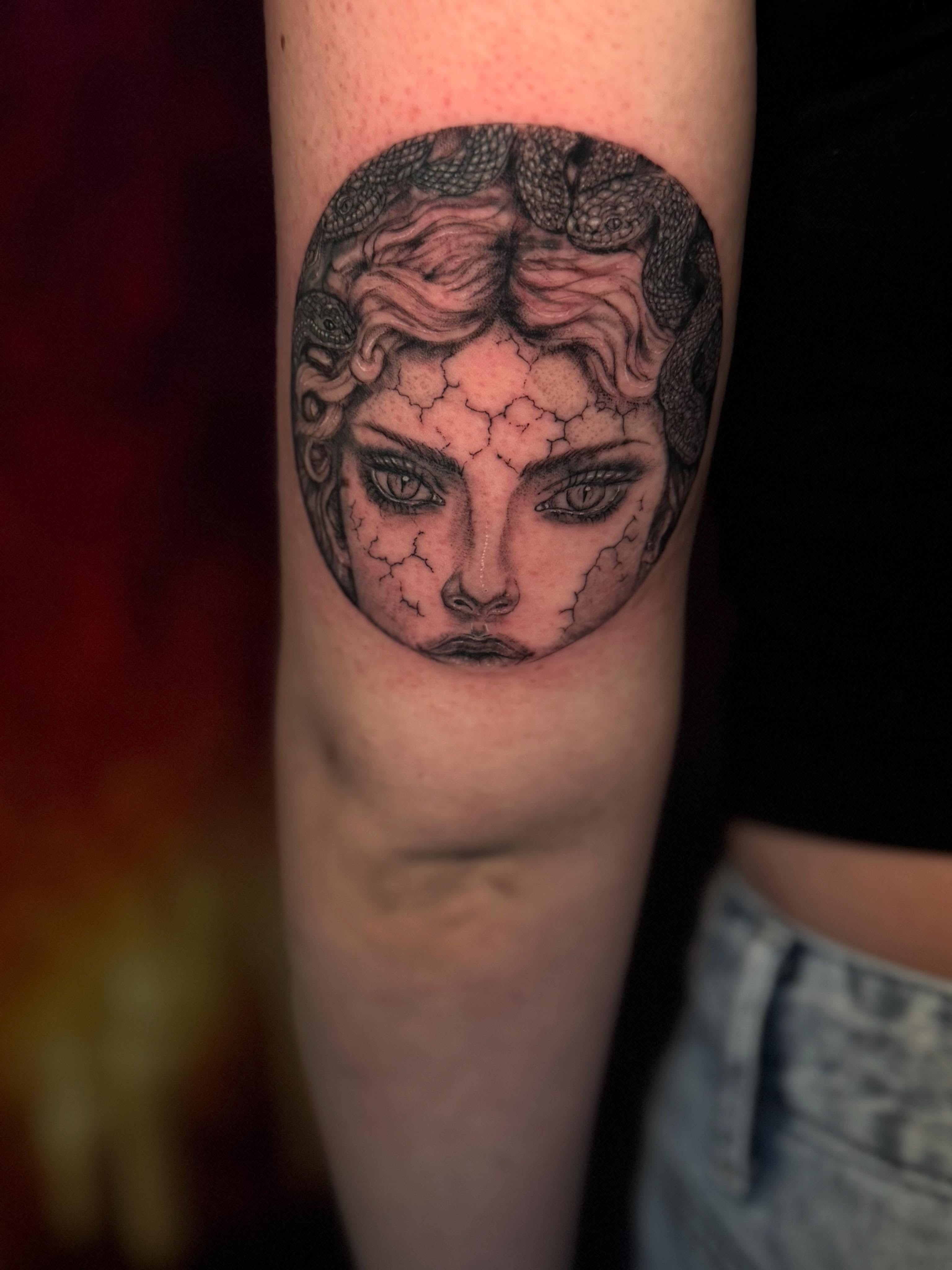 Tattoo by @stigmatat2 — black_and_grey, realism