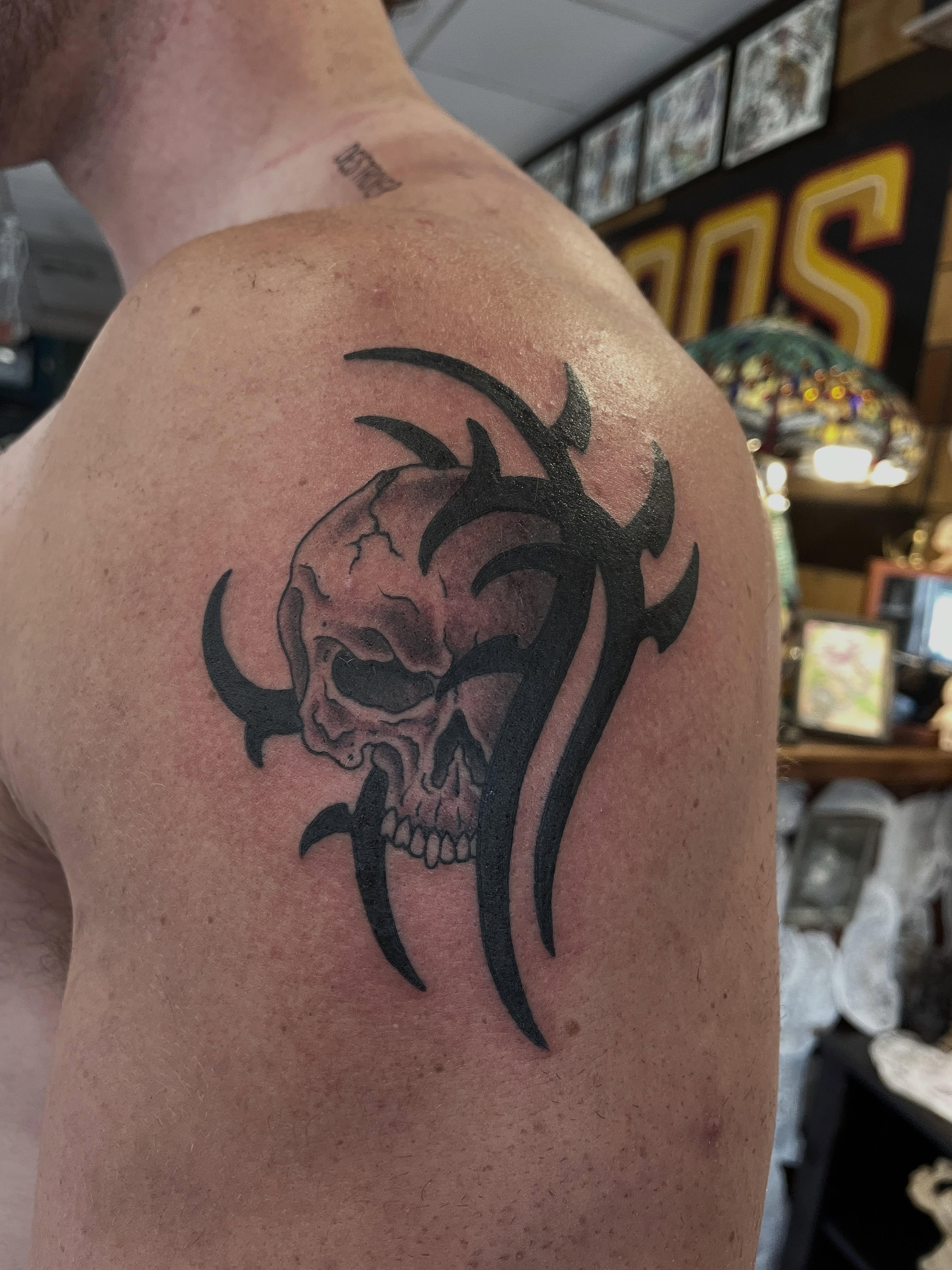Tattoo by @julietattoos — tribal