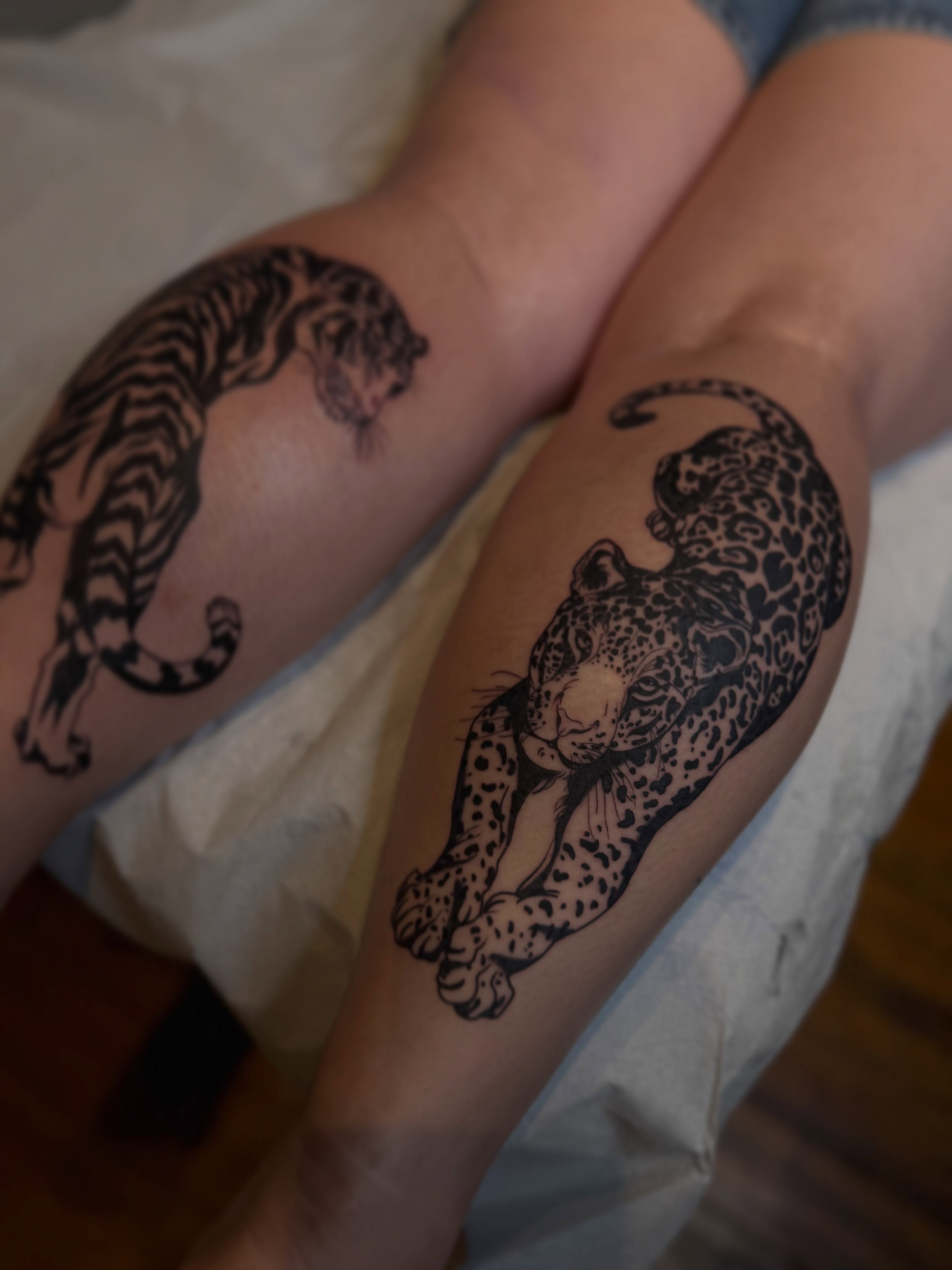 Tattoo by @kassidilla_tattoos — black_and_grey
