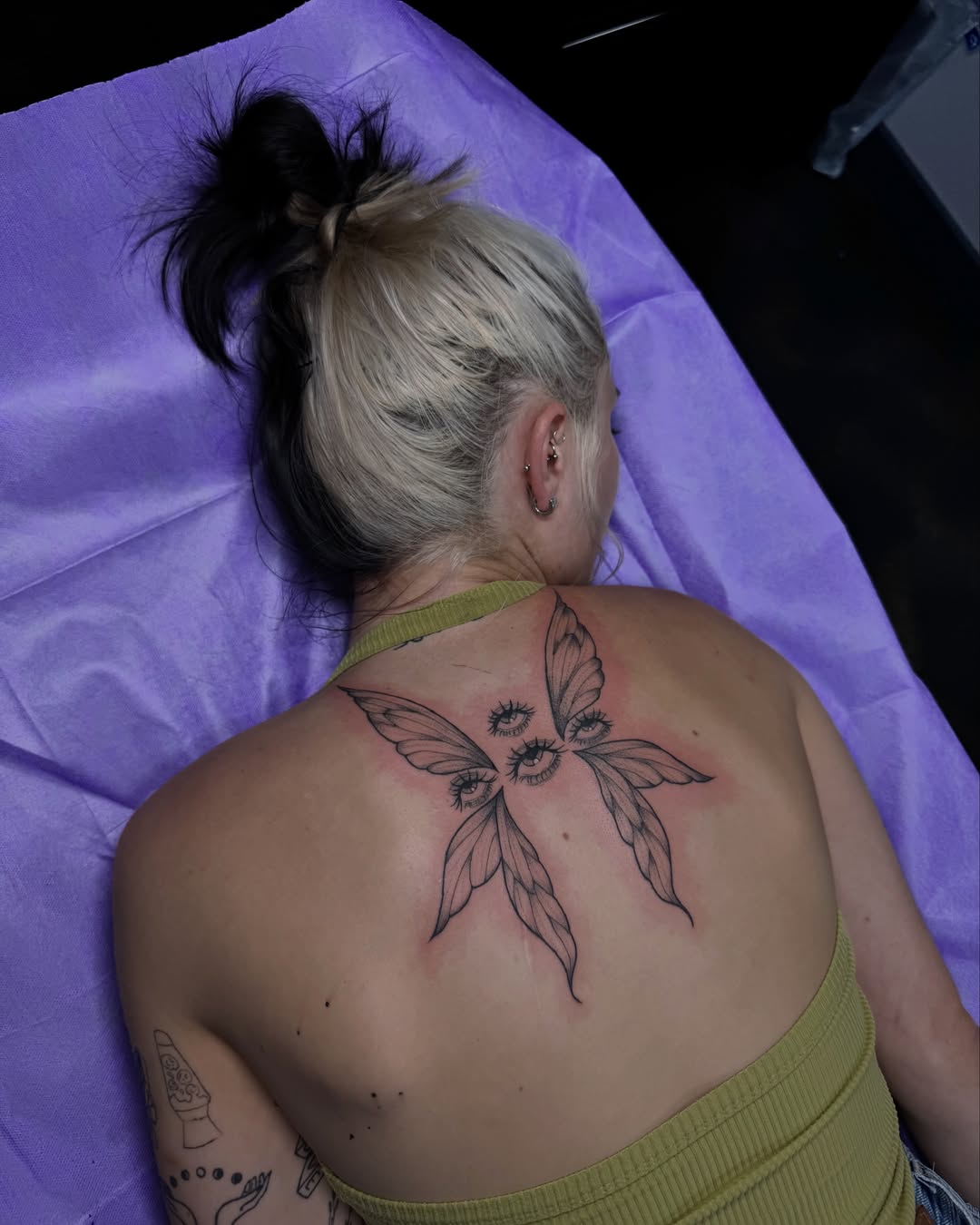 Tattoo by @feralfawntattoo — black_and_grey