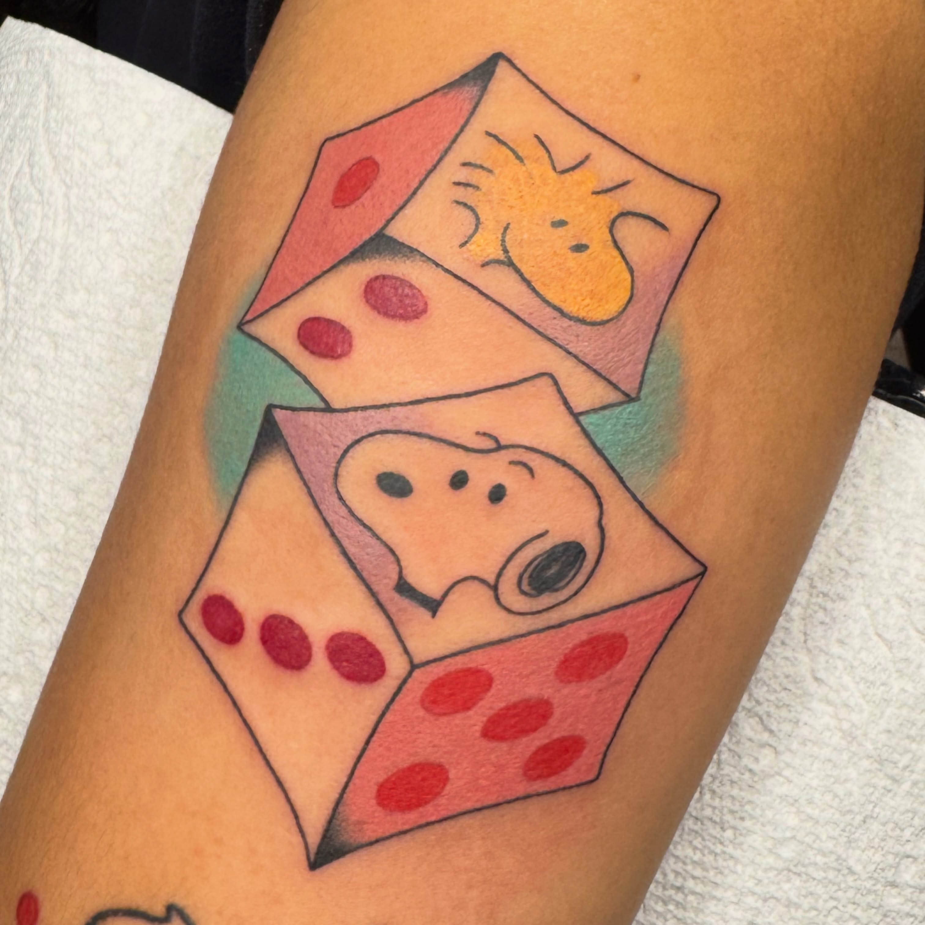 Tattoo by @dummytattoo — dotwork