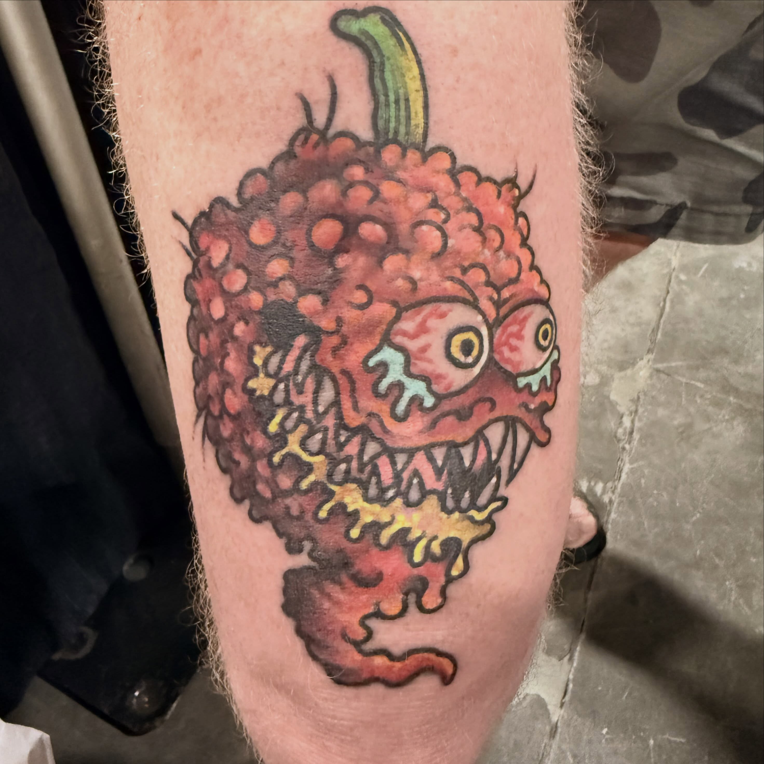 Tattoo by @bushwicktattoo — dotwork