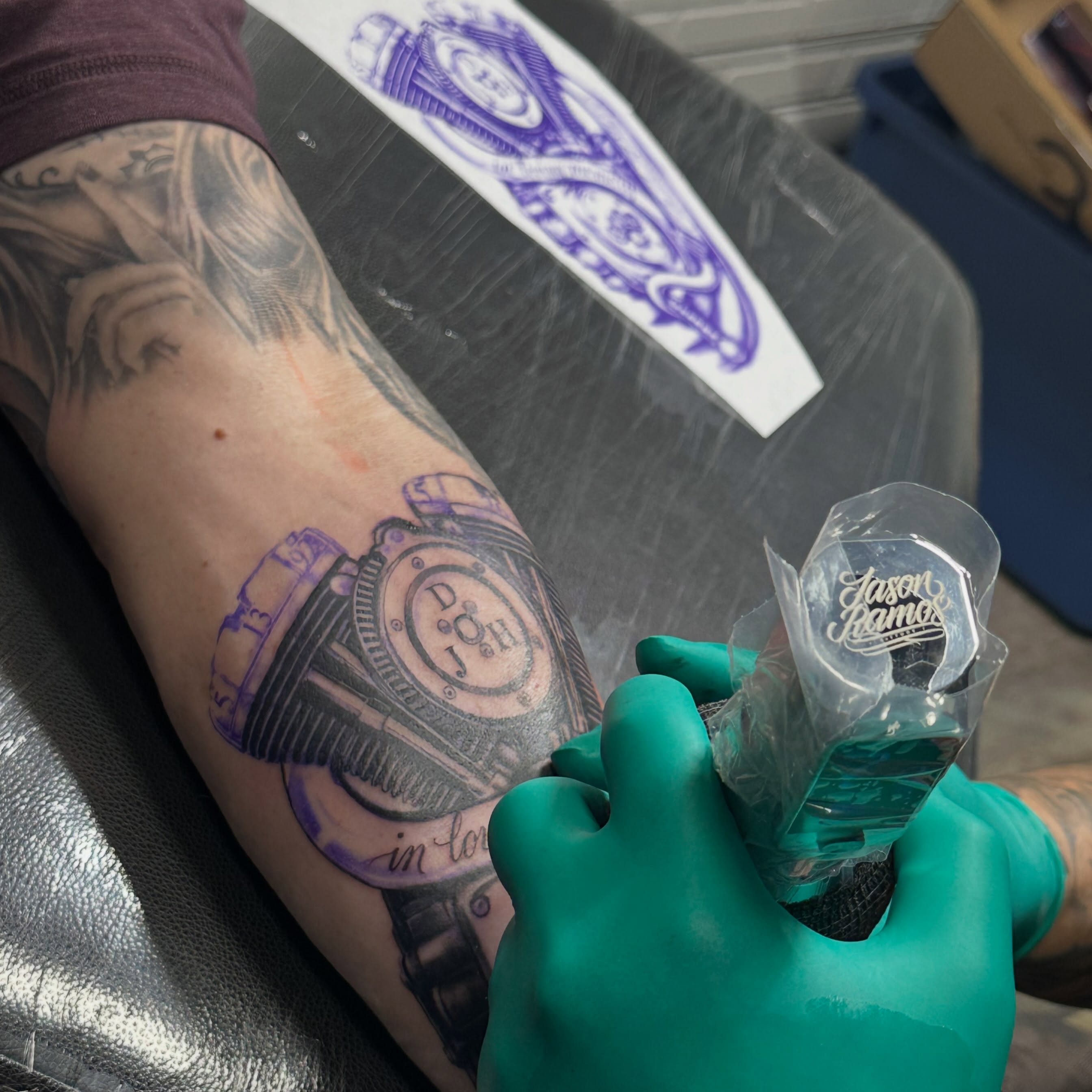 Tattoo by @bodybardeluxe β black_and_grey