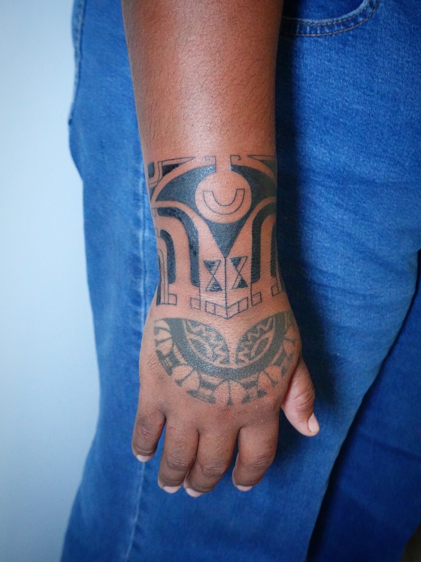 Tattoo by @oro_tatau_hk — geometric