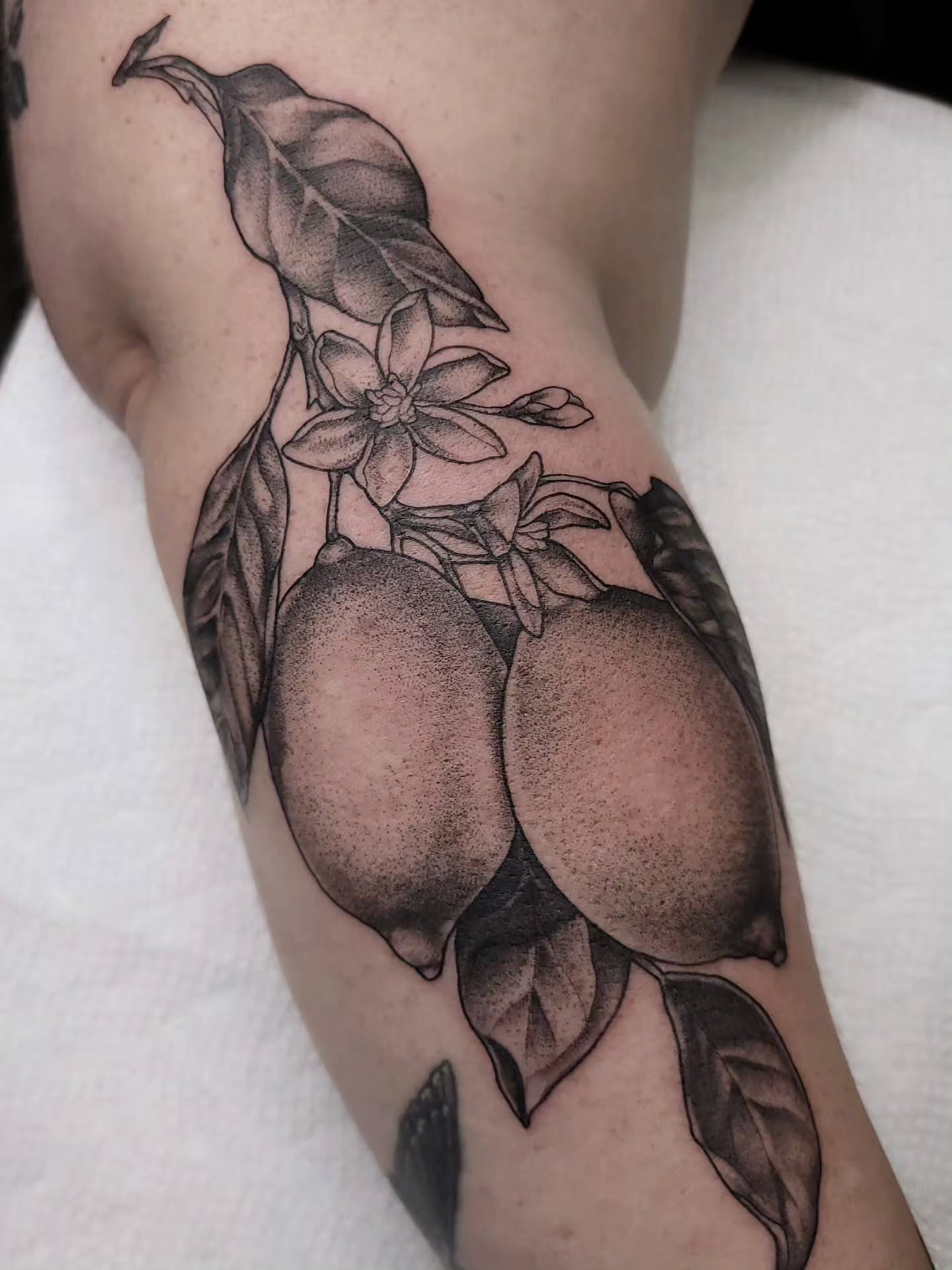 Tattoo by @gargeist — dotwork, realism
