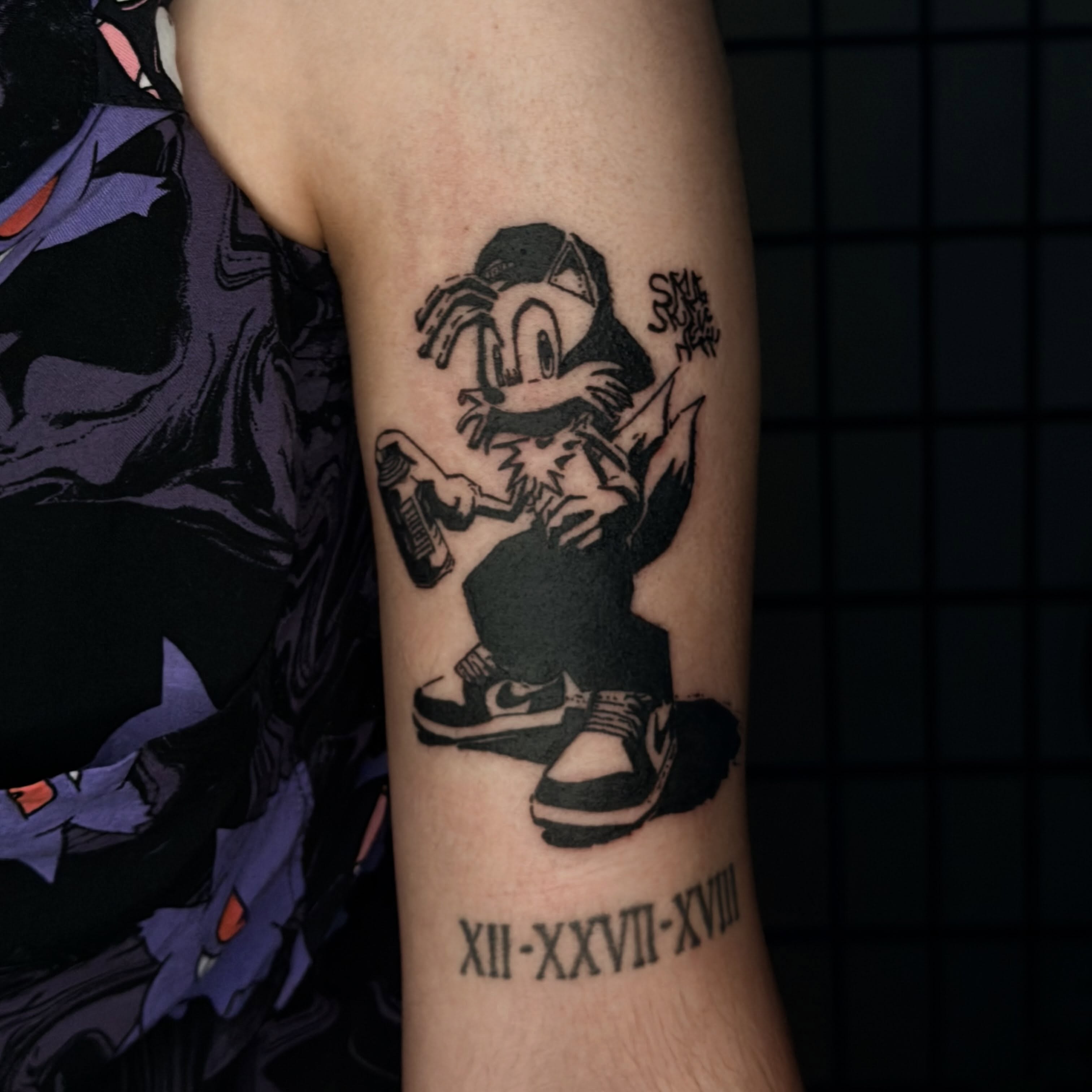 Tattoo by @isthepainok — black_and_grey