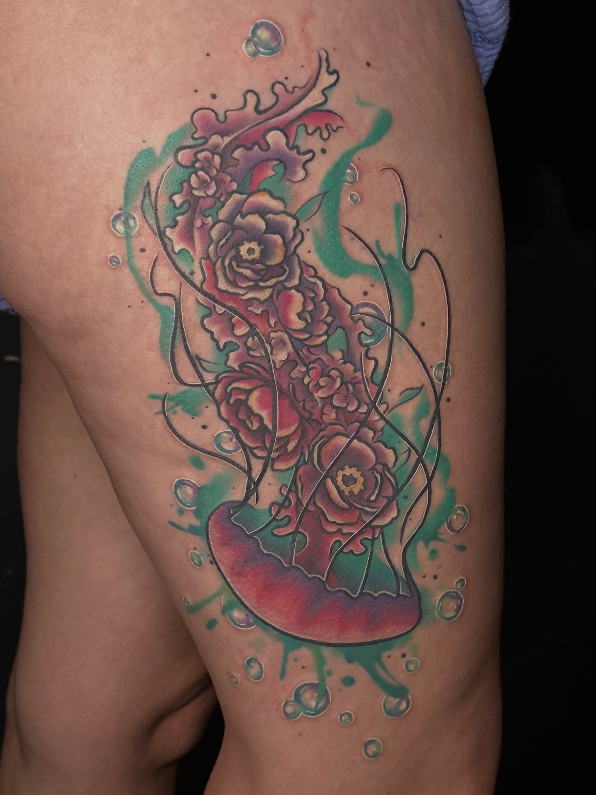 Tattoo by @magglesmcmaggles — new_school, watercolor