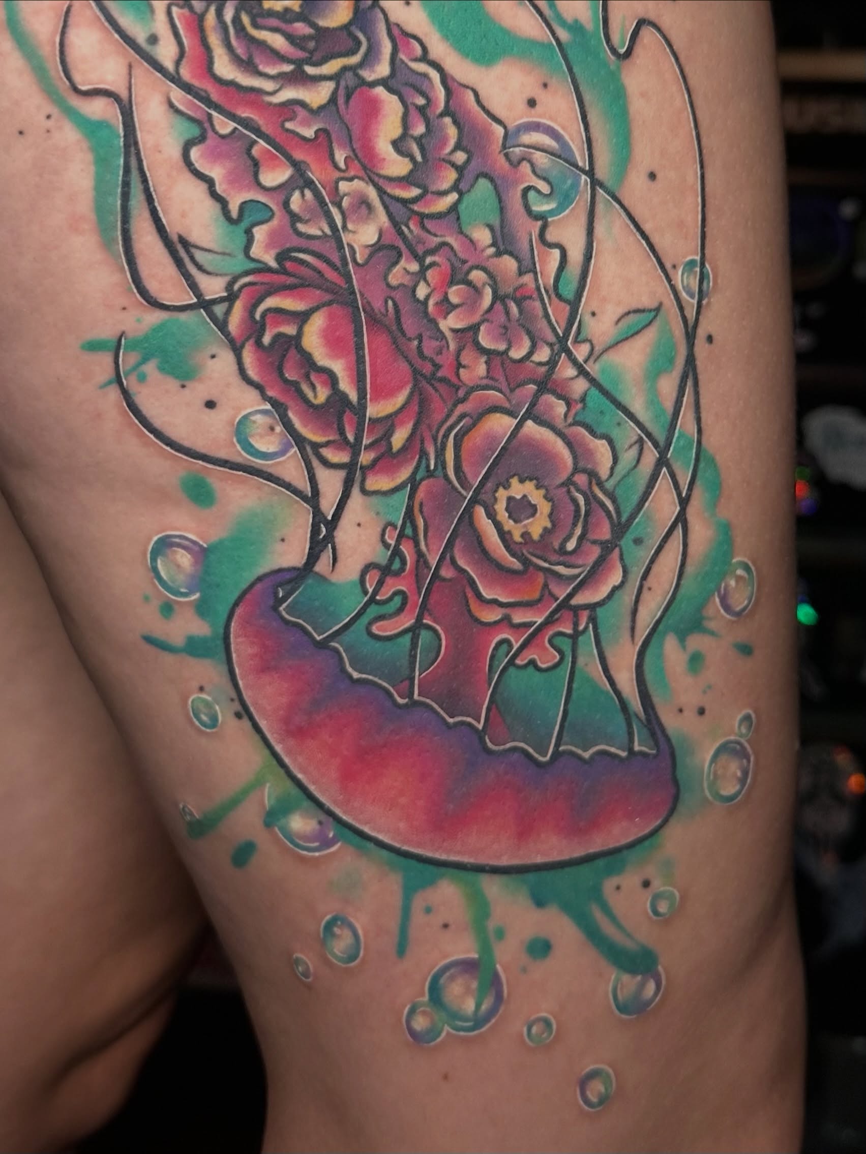 Tattoo by @magglesmcmaggles — watercolor, new_school
