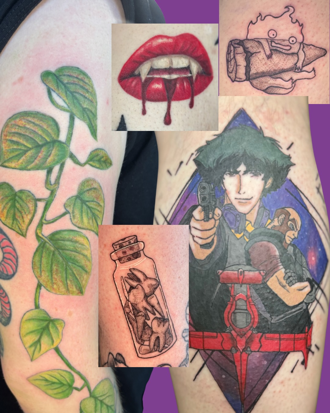 Tattoo by @peregrin.nightingale — realism, dotwork