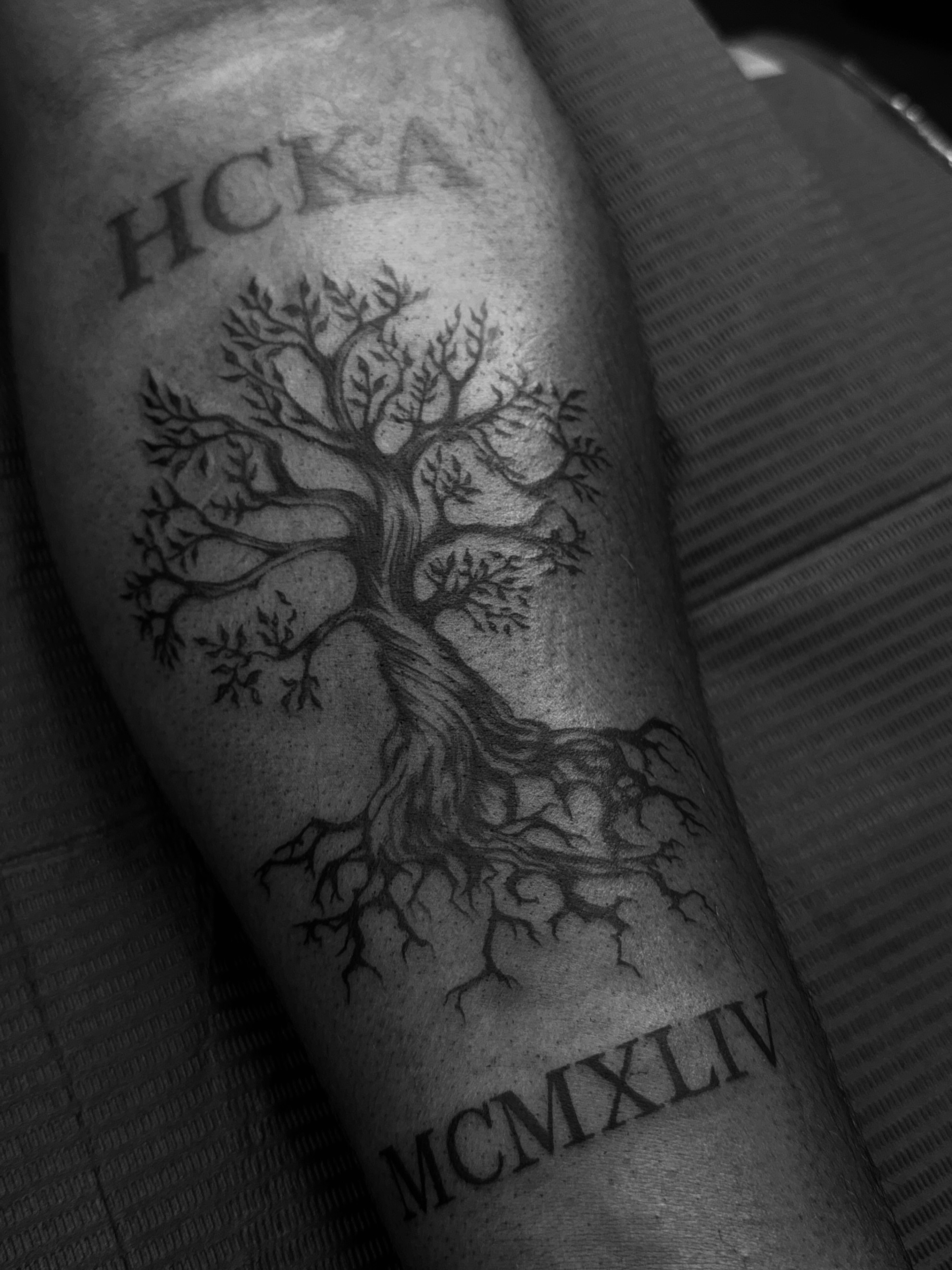 Tattoo by @inkwjuju β black_and_grey