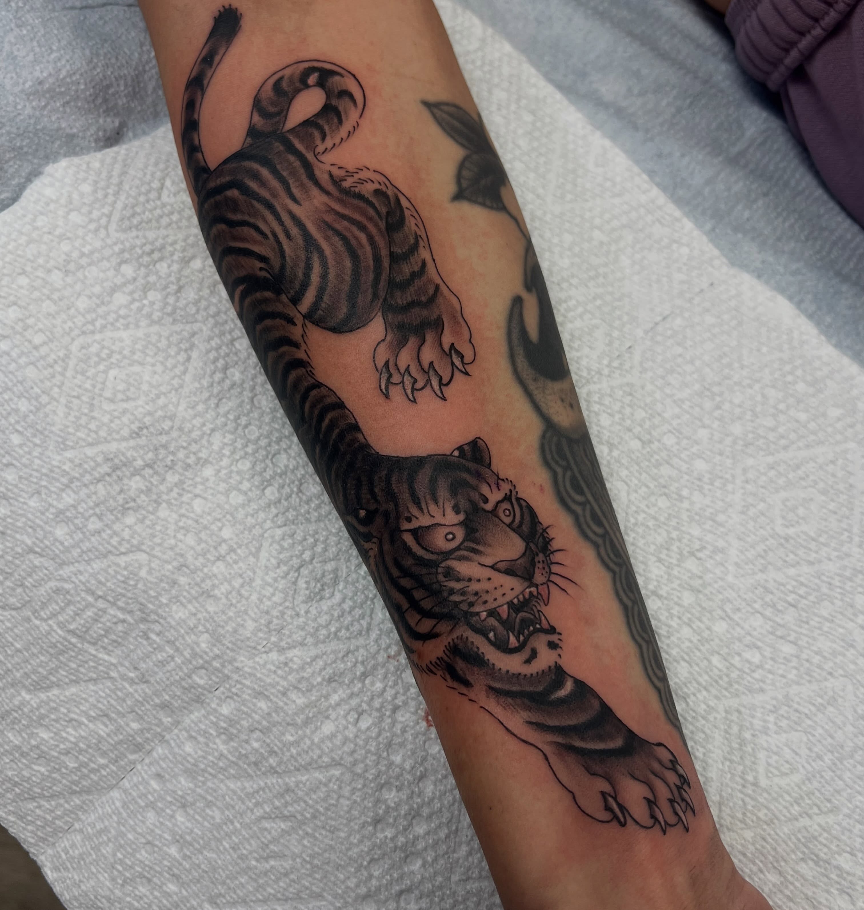 Tattoo by @chrisromolini — black_and_grey, realism