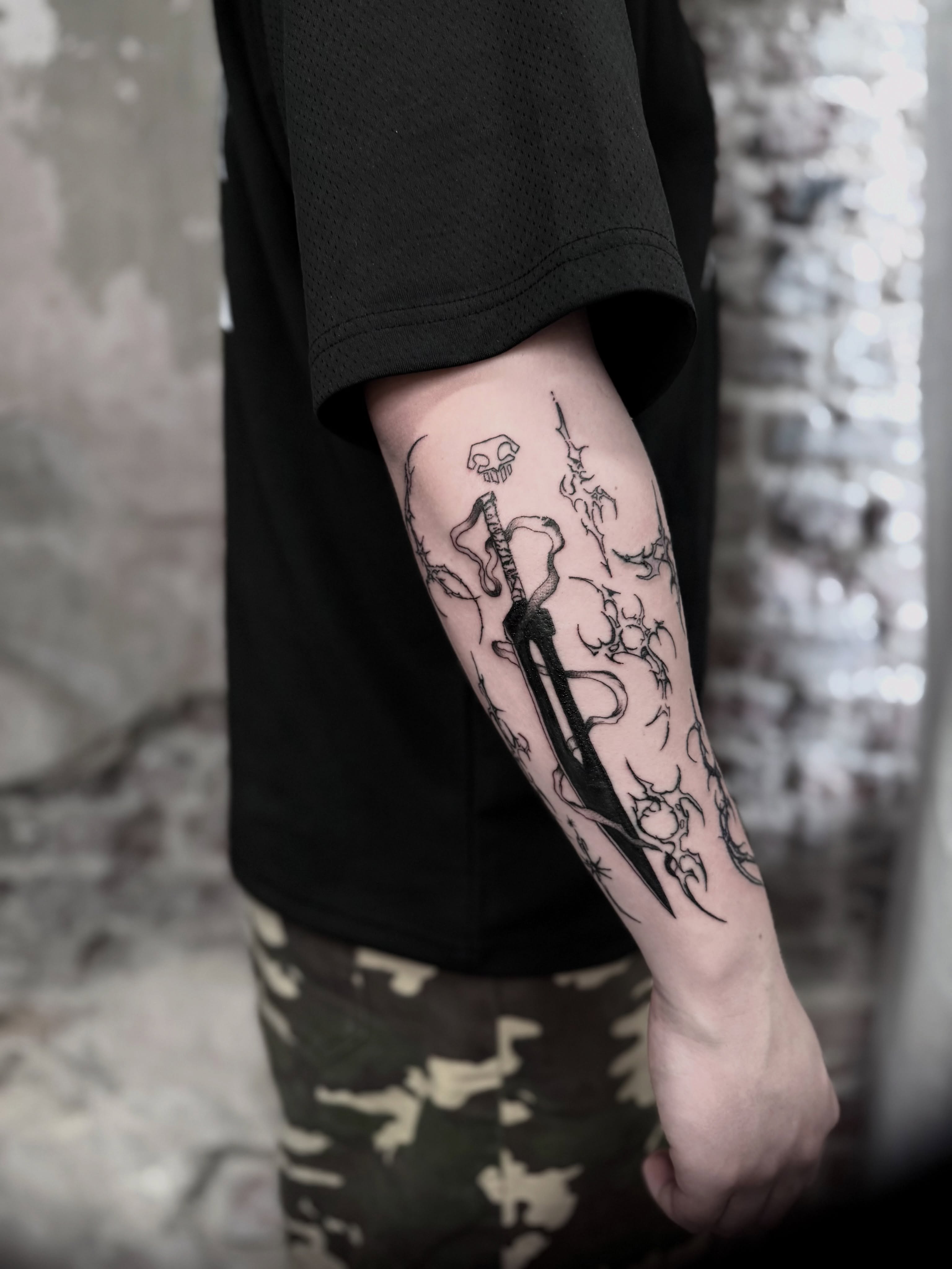 Tattoo by @oliversoames β black_and_grey