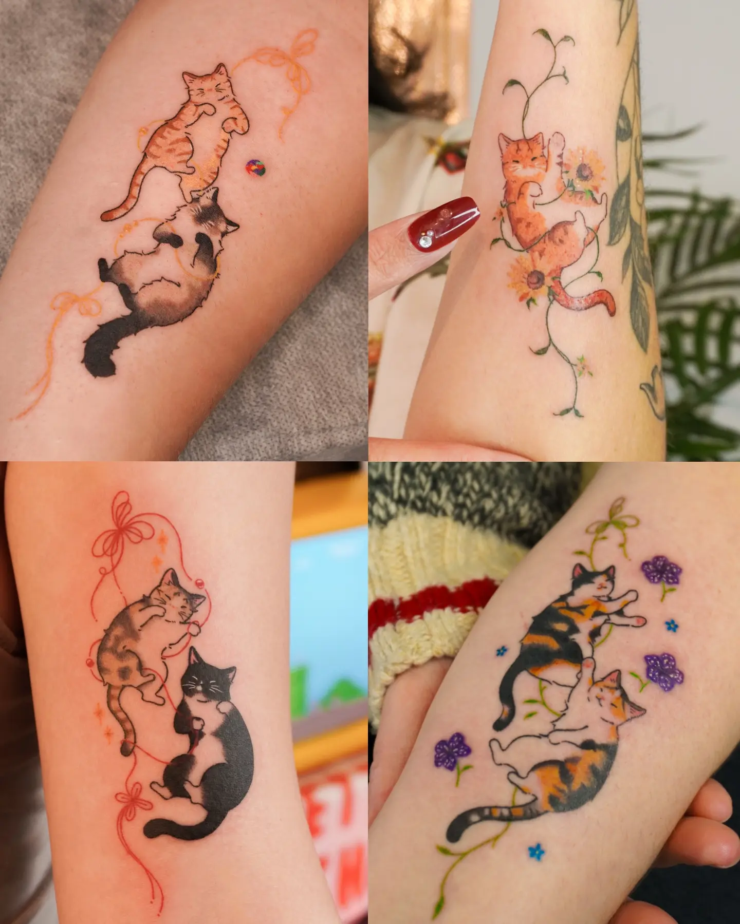 Tattoo by @yure_purr β dotwork, new_school
