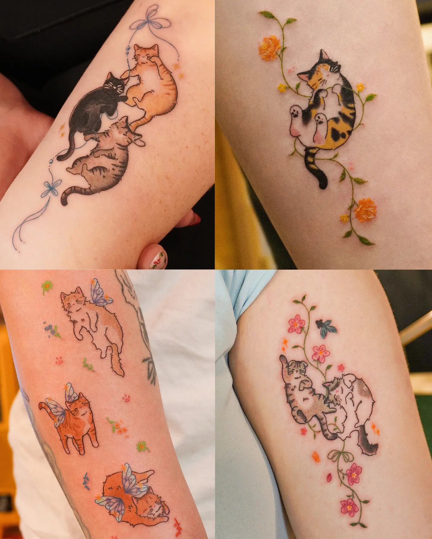 Tattoo by @yure_purr β watercolor, illustrative