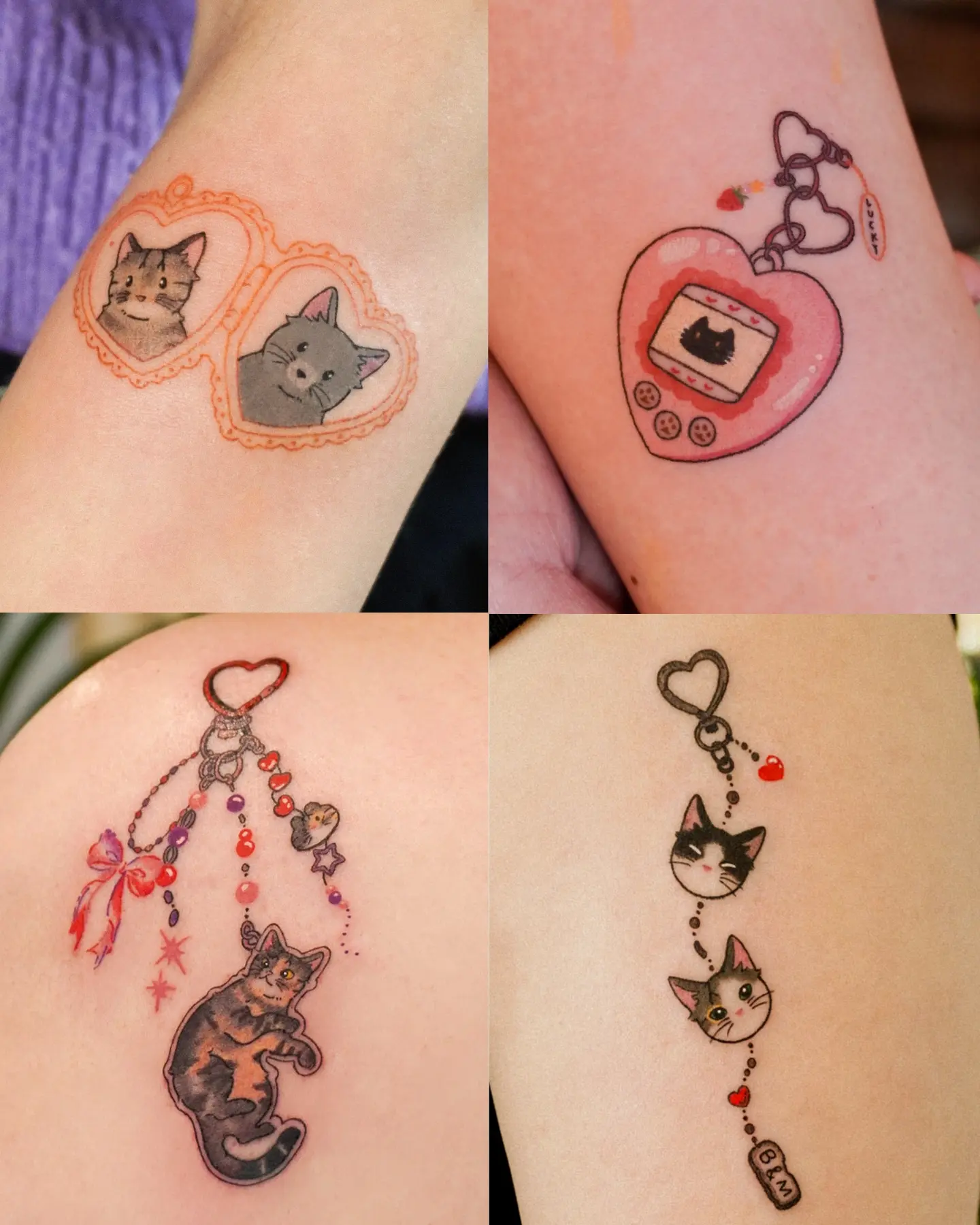 Tattoo by @yure_purr β dotwork, illustrative