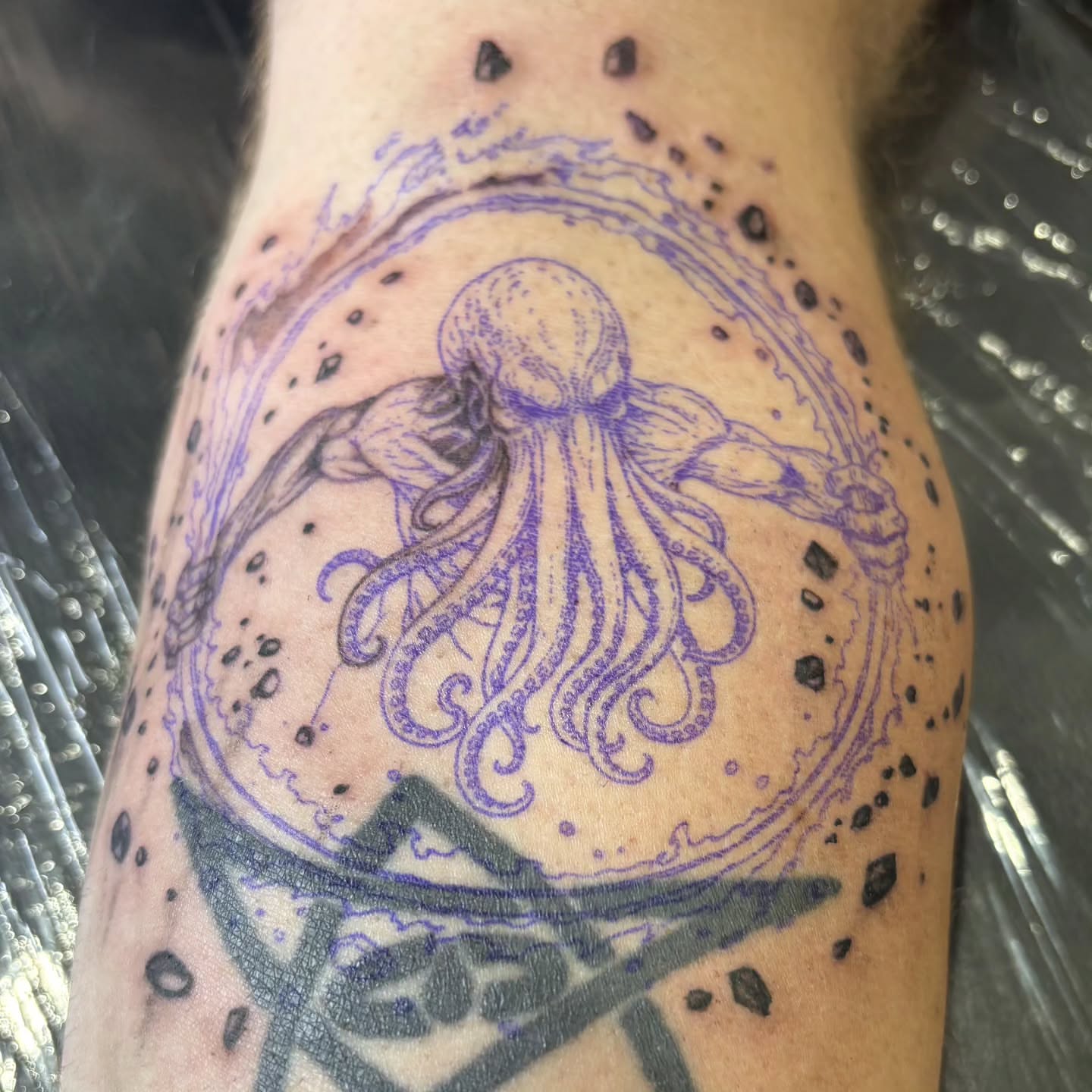 Tattoo by @lee__styles__ — dotwork
