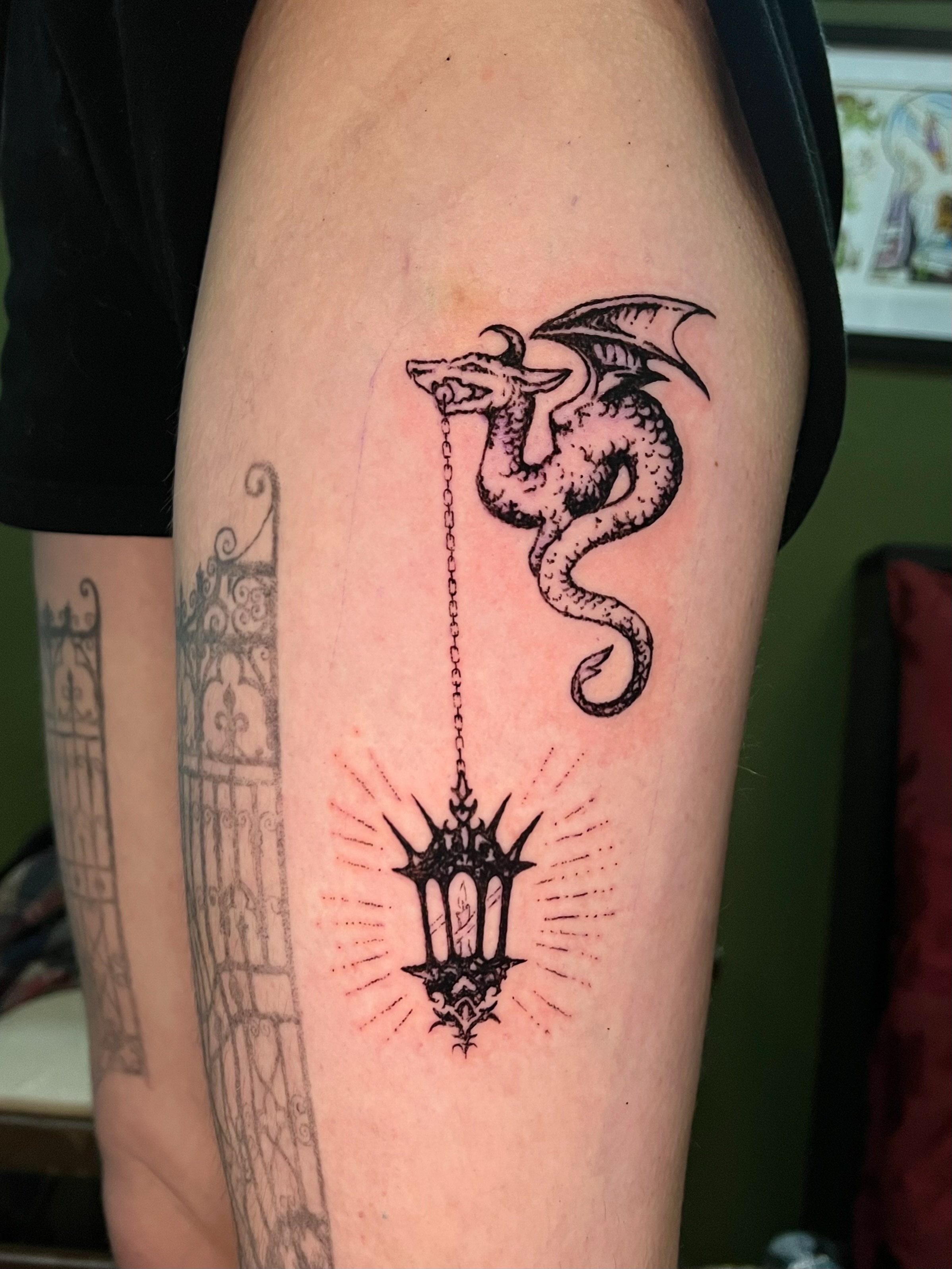 Tattoo by @elvensigils β black_and_grey
