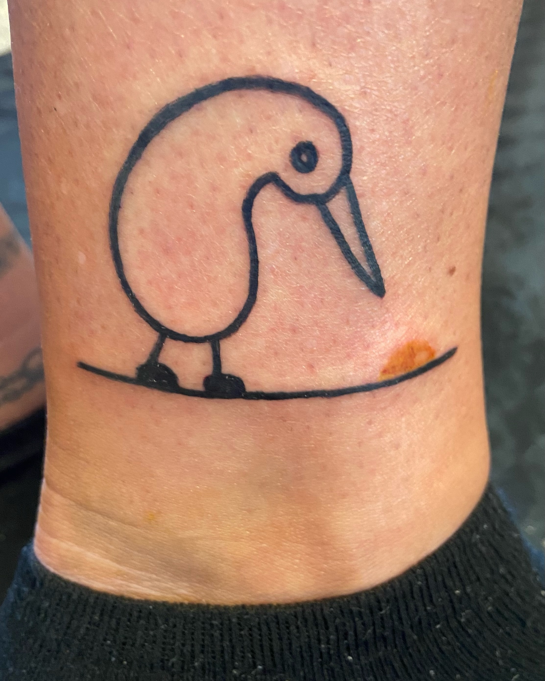 Tattoo by @crabbystabztattoos — minimalist