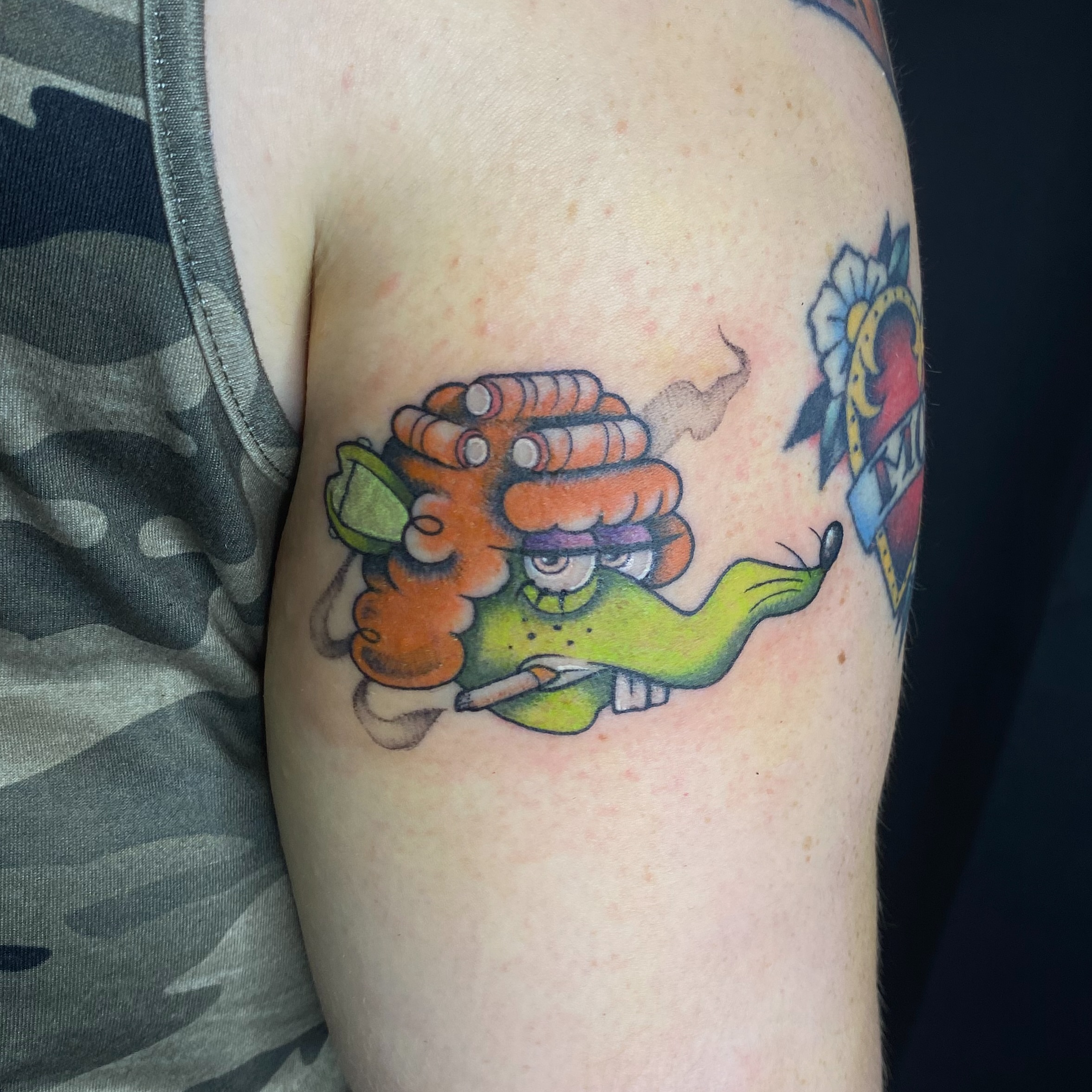 Tattoo by @gentledeviltattoo β dotwork