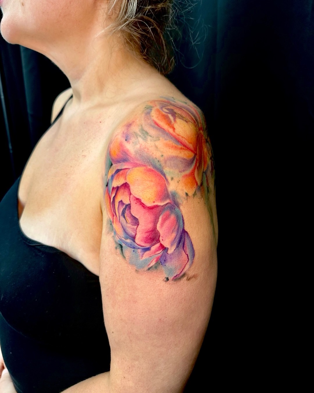 Tattoo by @suzentattoozen — watercolor