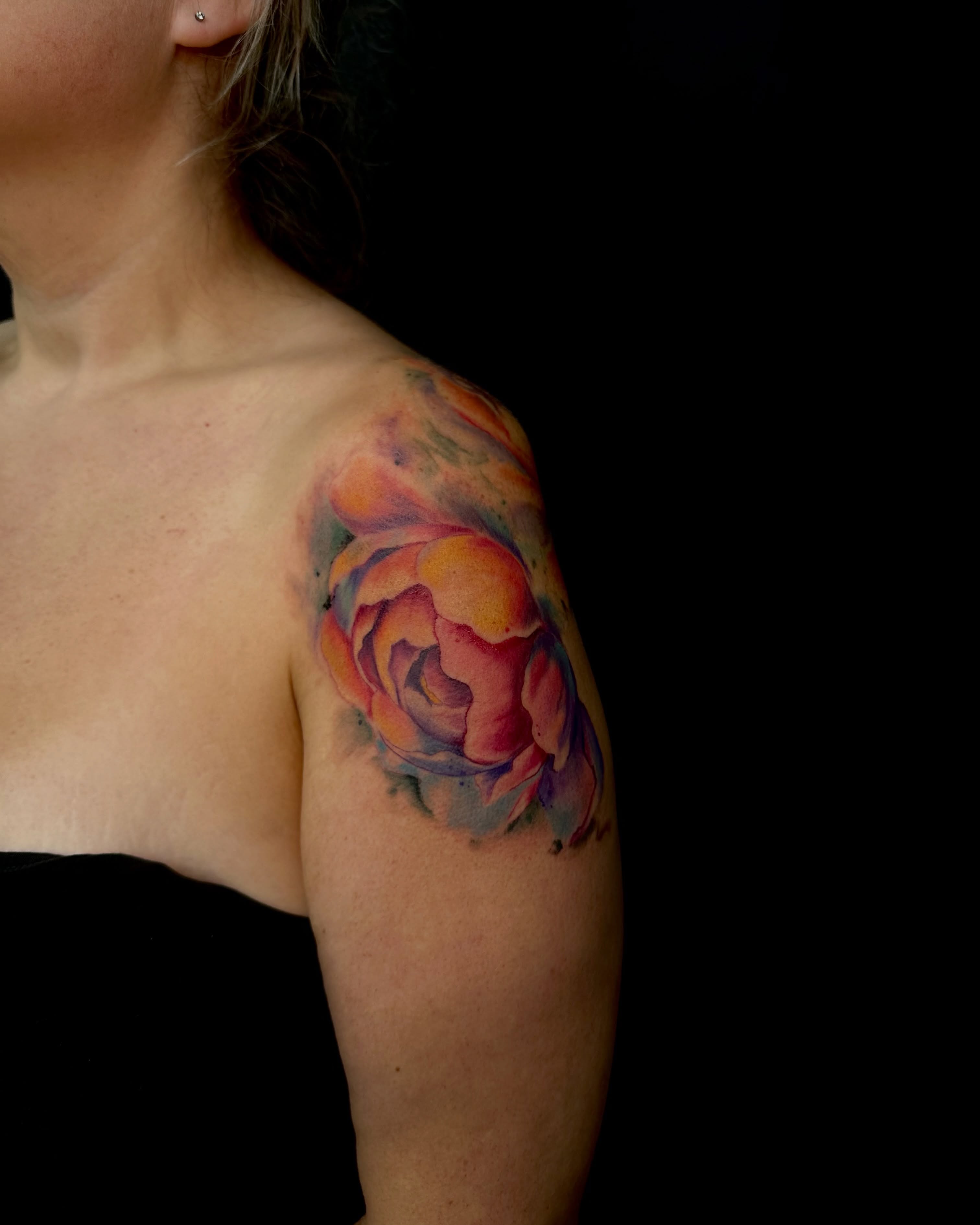 Tattoo by @suzentattoozen — watercolor