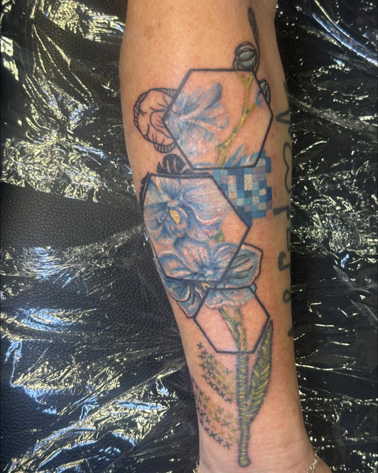 Tattoo by @kelsey_harvell14 — geometric