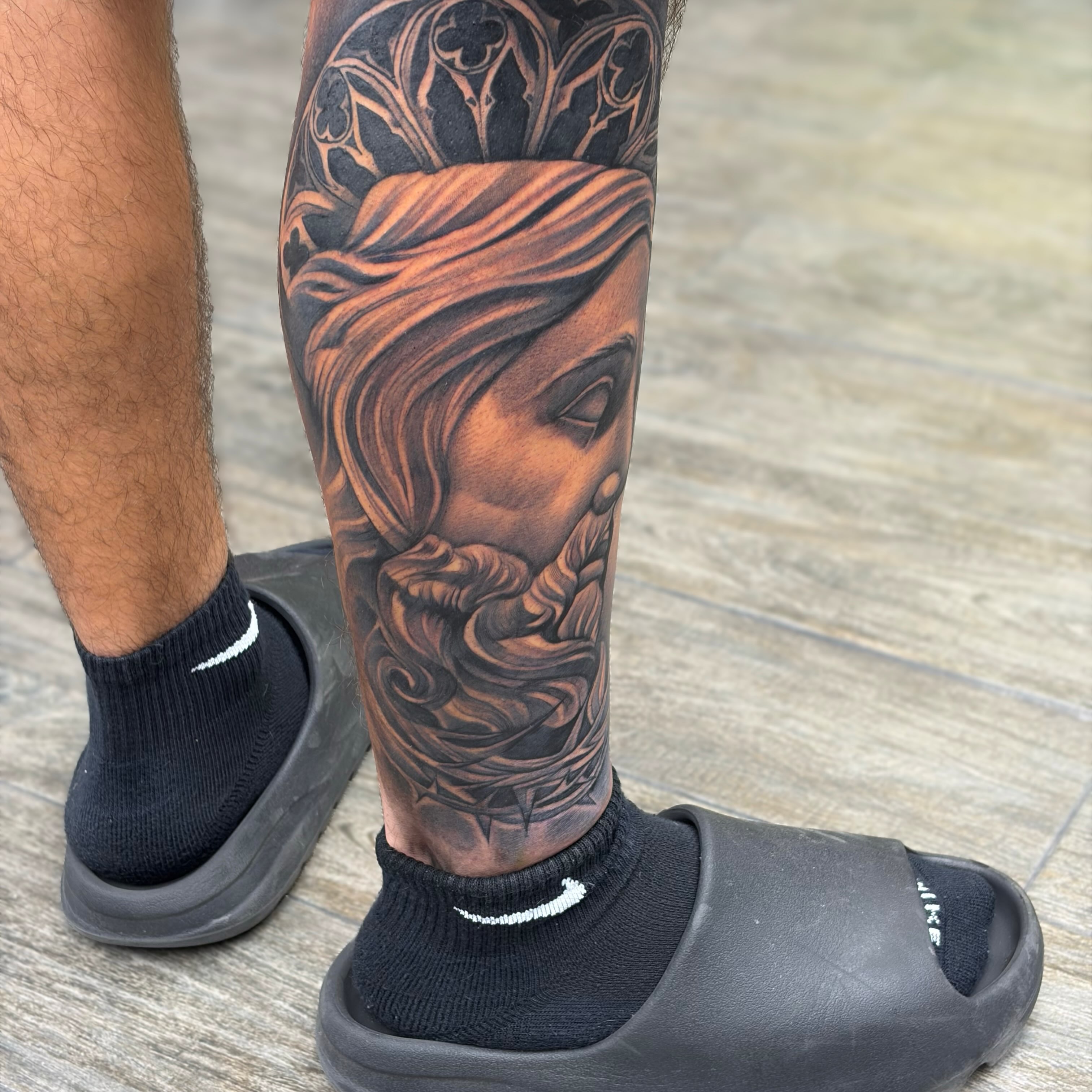 Tattoo by @tattoosbyalexander โ realism, dark_realism