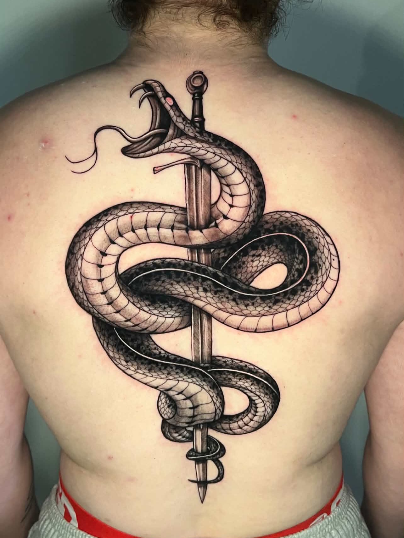 Tattoo by @gracef.tattoo — black_and_grey, realism