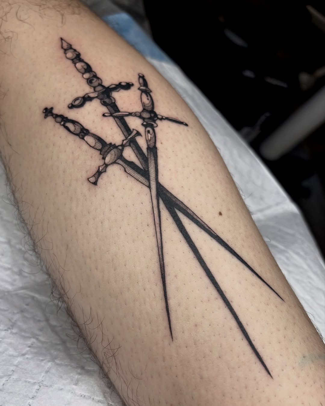 Tattoo by @codeblackink โ black_and_grey