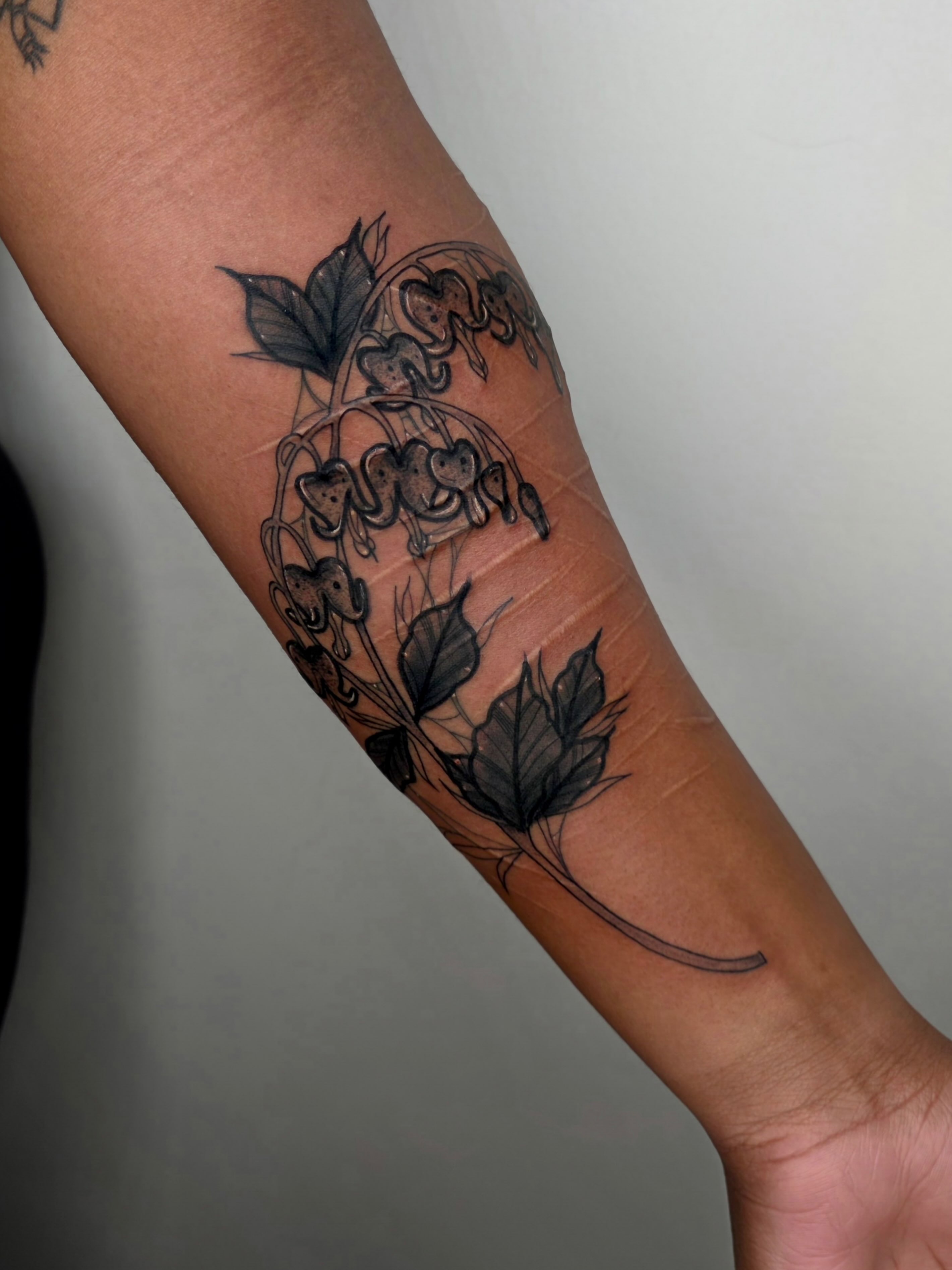 Tattoo by @emogirltattoo — black_and_grey