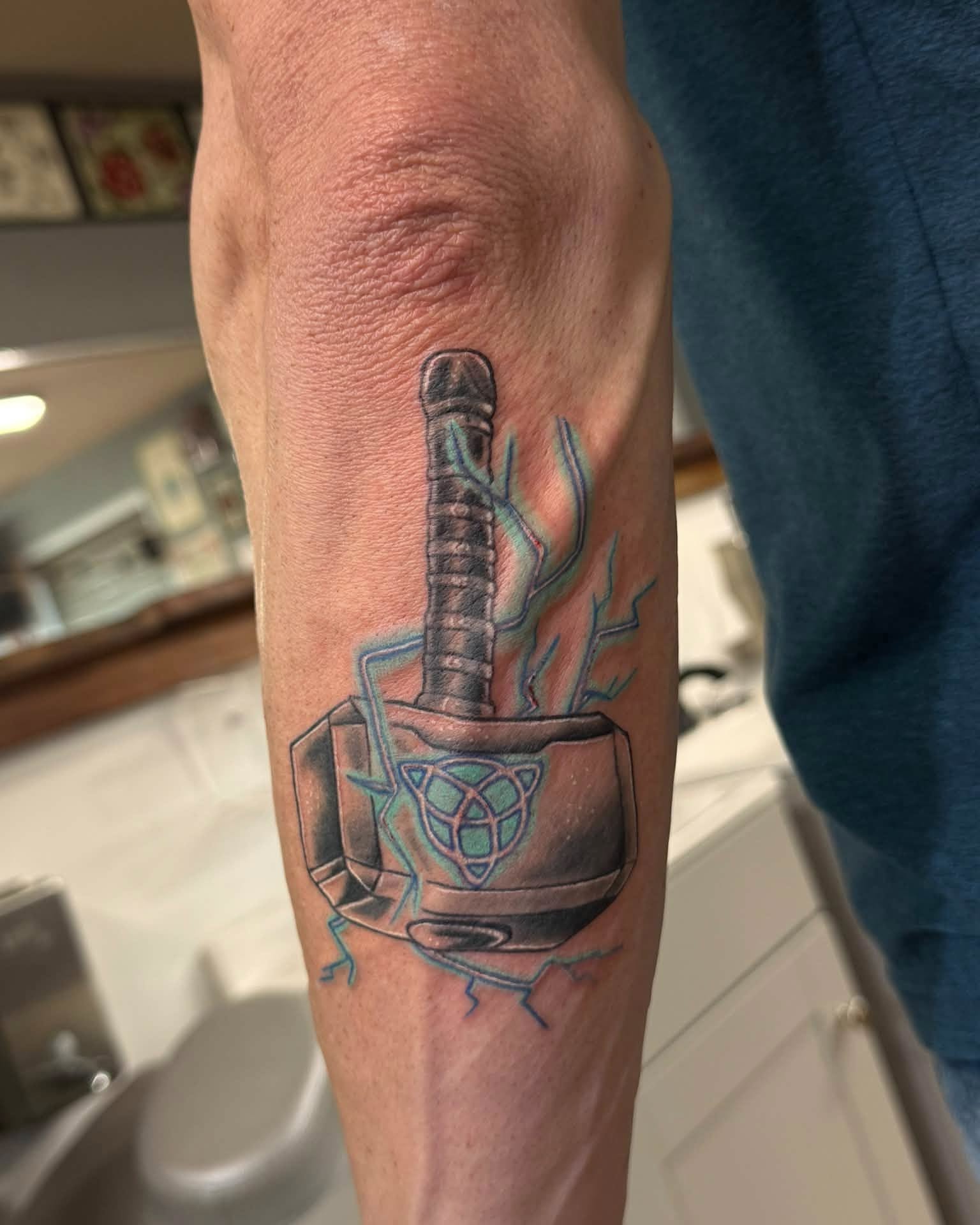 Tattoo by @moon_lit_tattoos — geometric