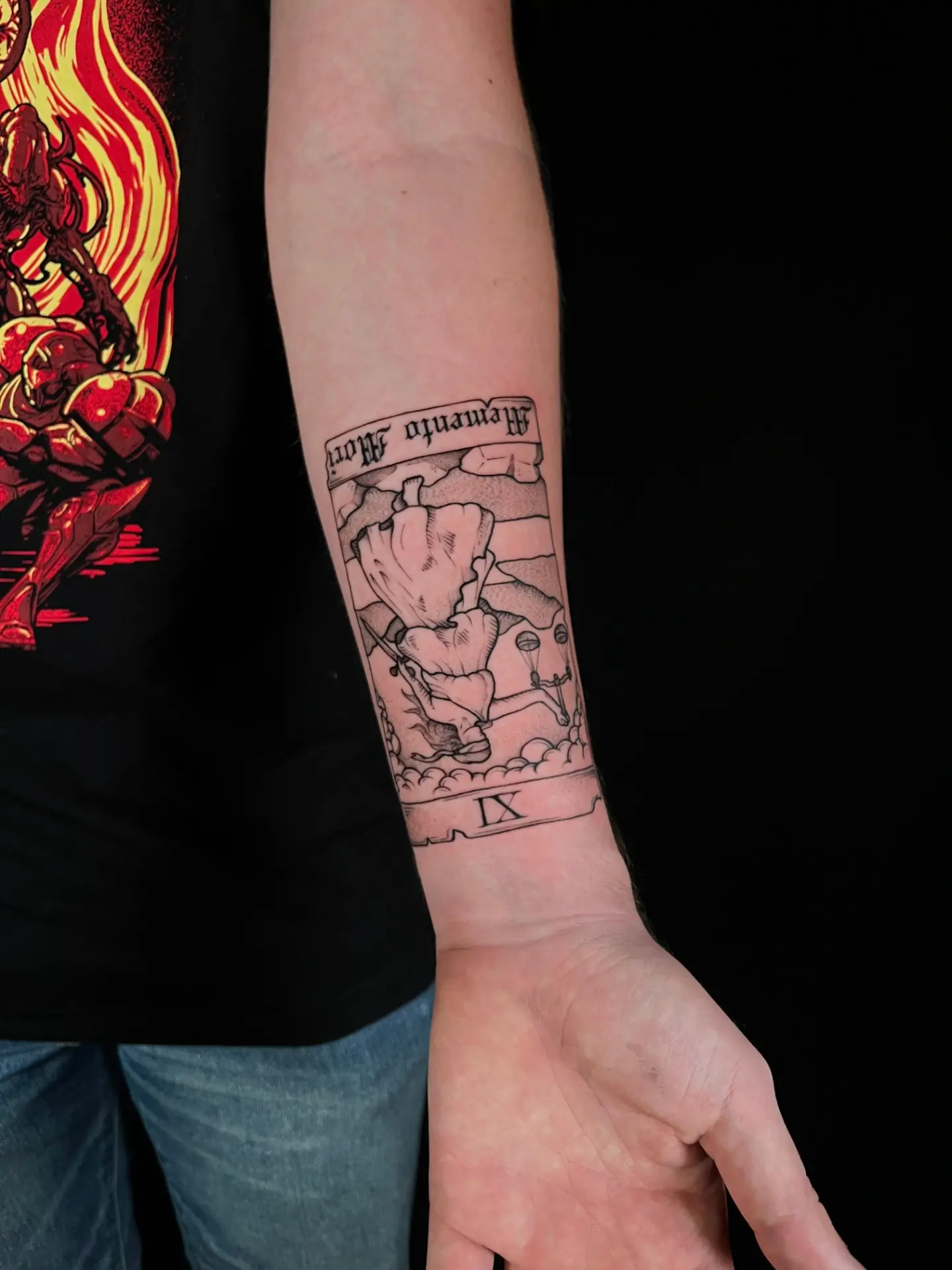 Tattoo by @msbeetattoos β black_and_grey